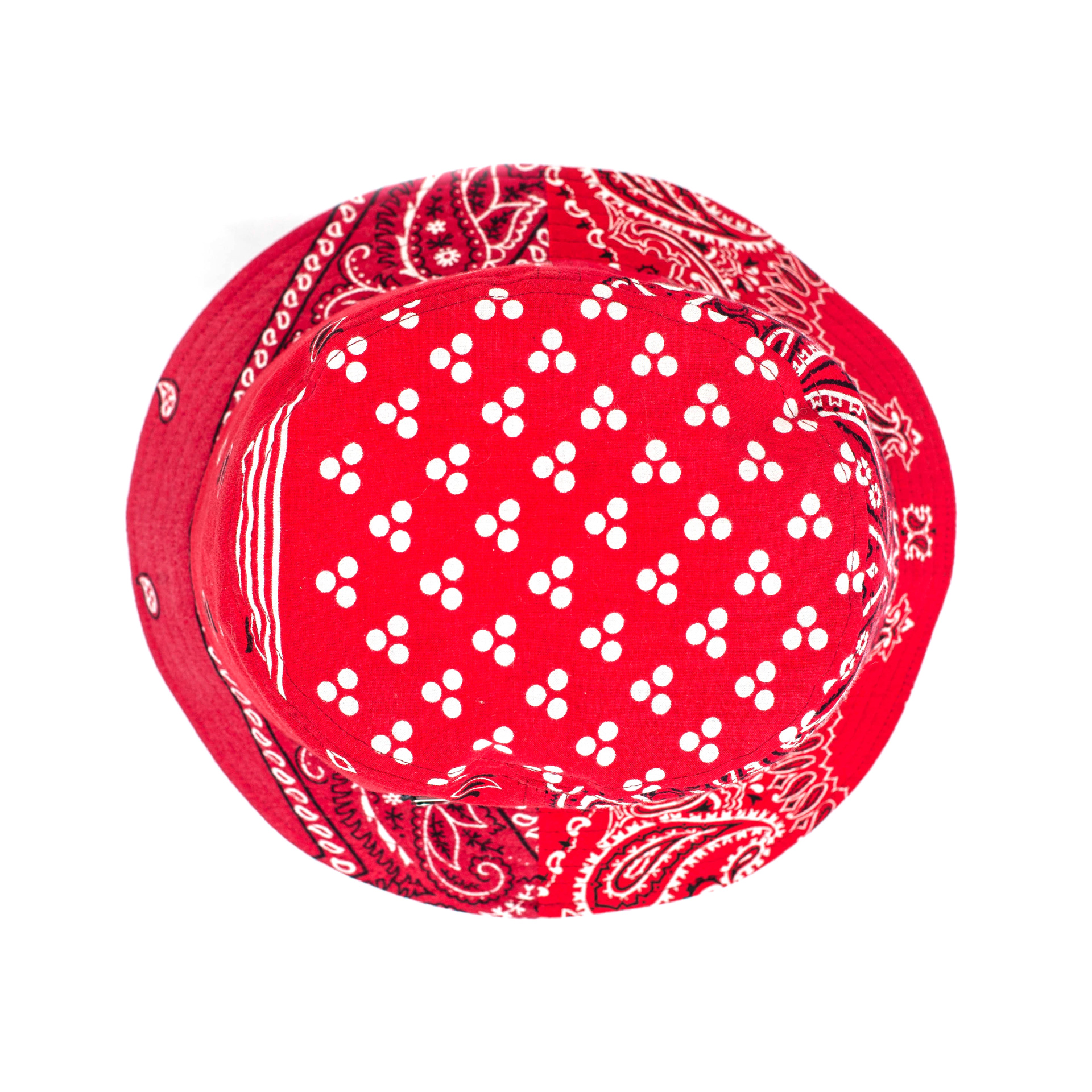 Children of the discordance Красная панама с принтом пейсли