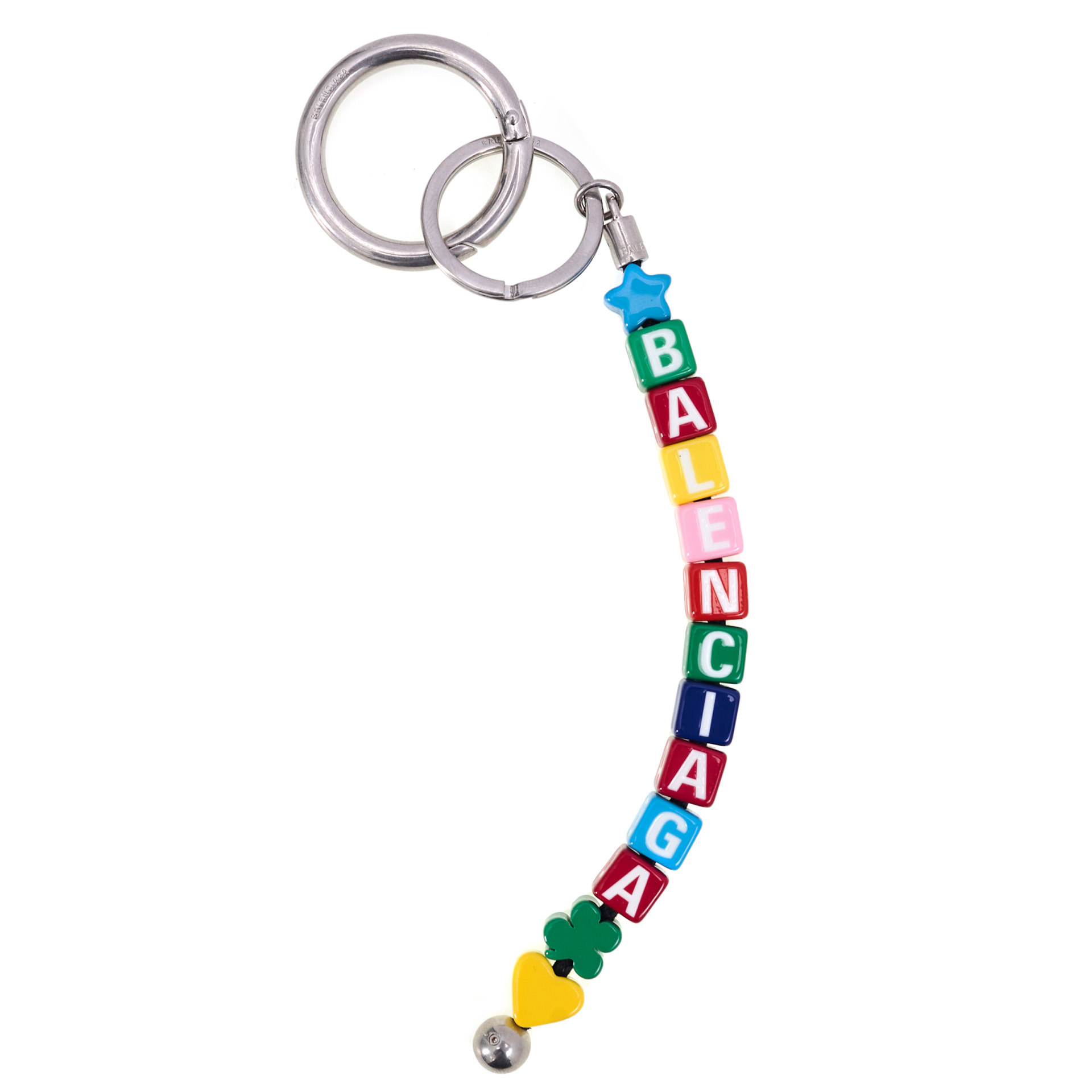 Balenciaga Разноцветный брелок из бусин