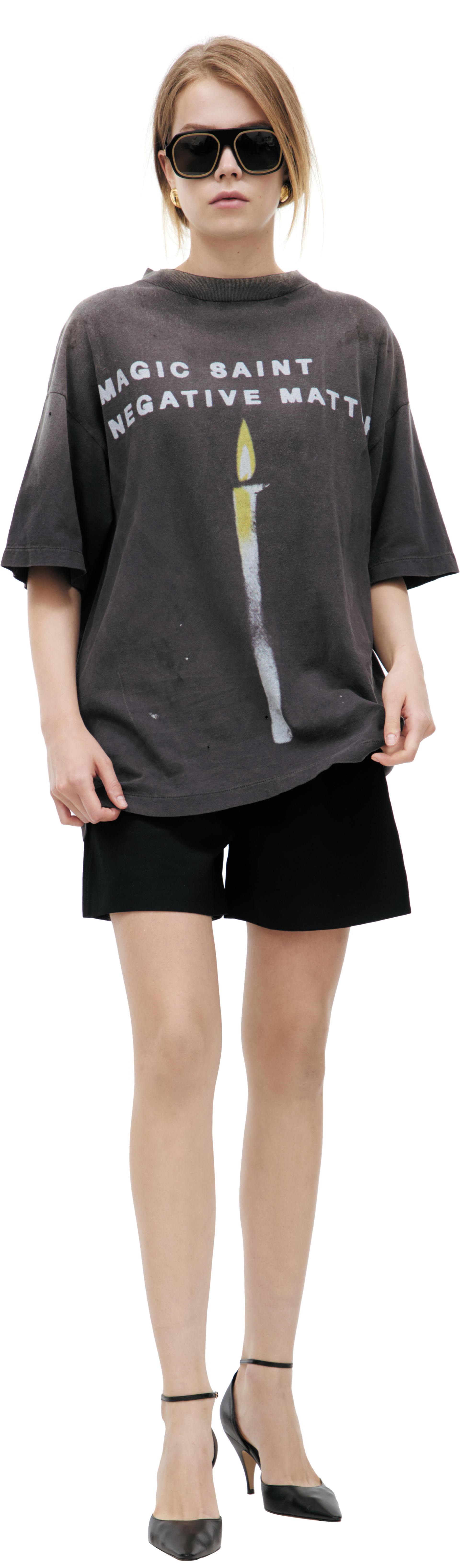 Saint Mxxxxxx Футболка с принтом