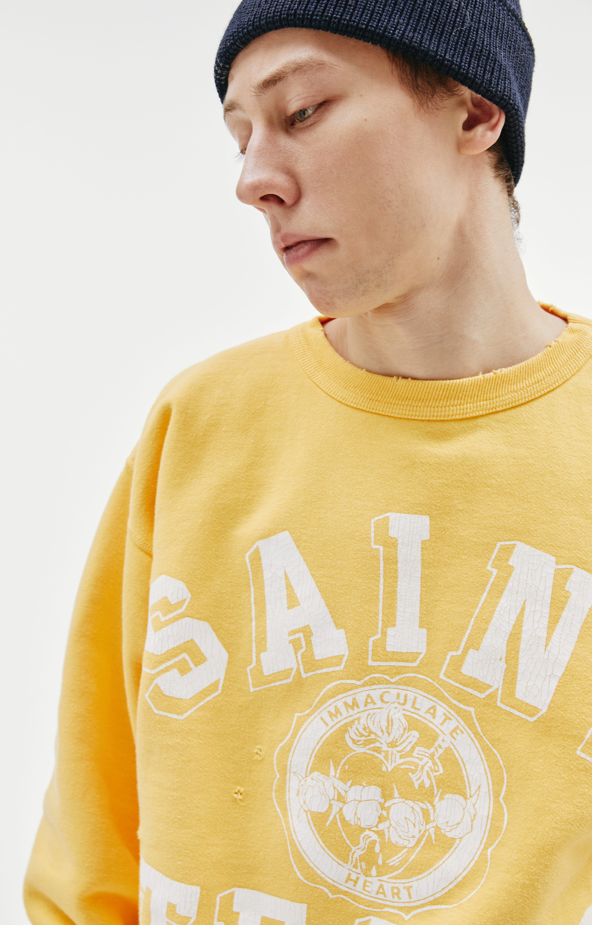 Saint Michael Желтый свитшот Saint Tears