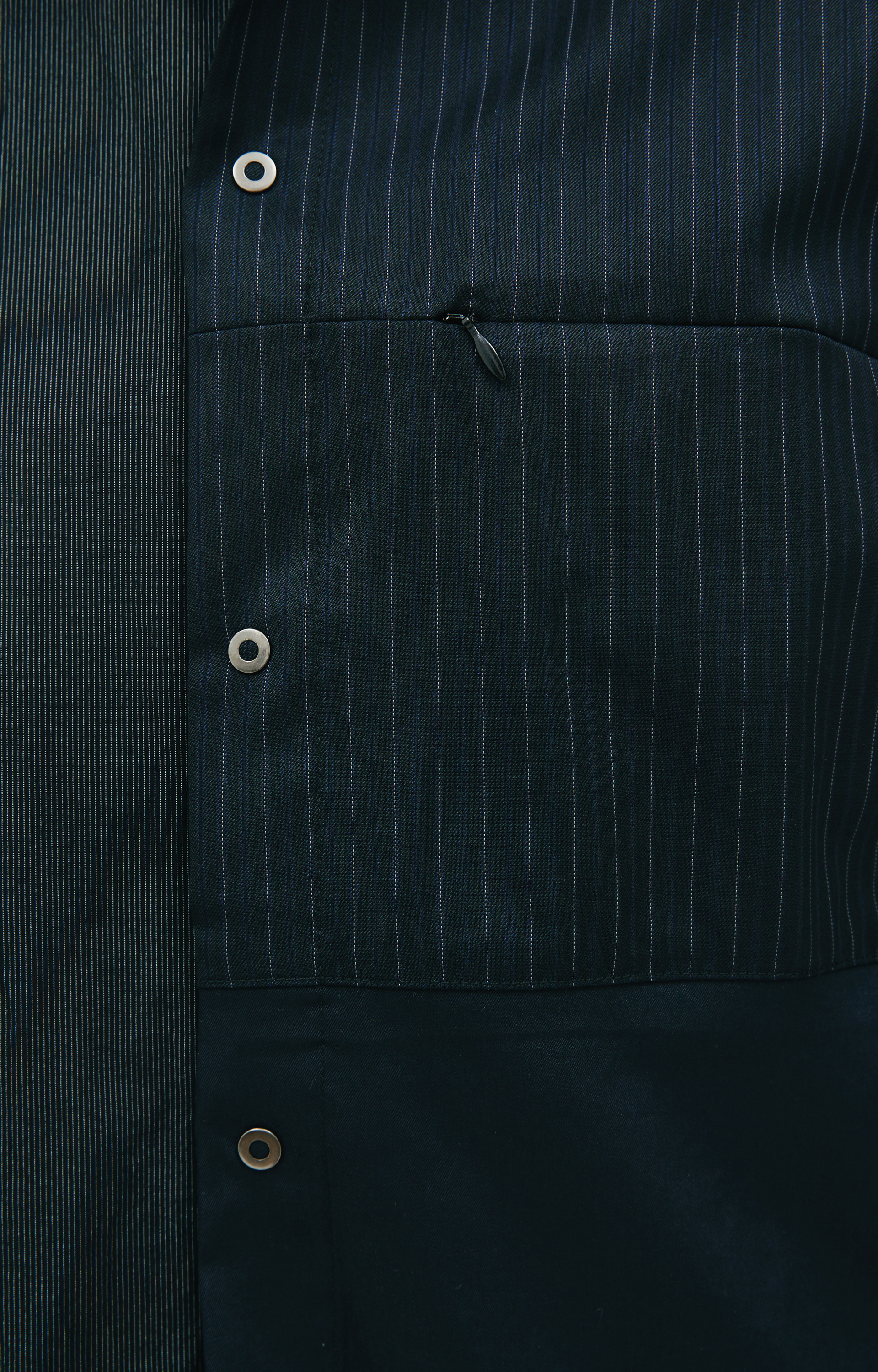 KIMMY Рубашка пэчворк в полоску