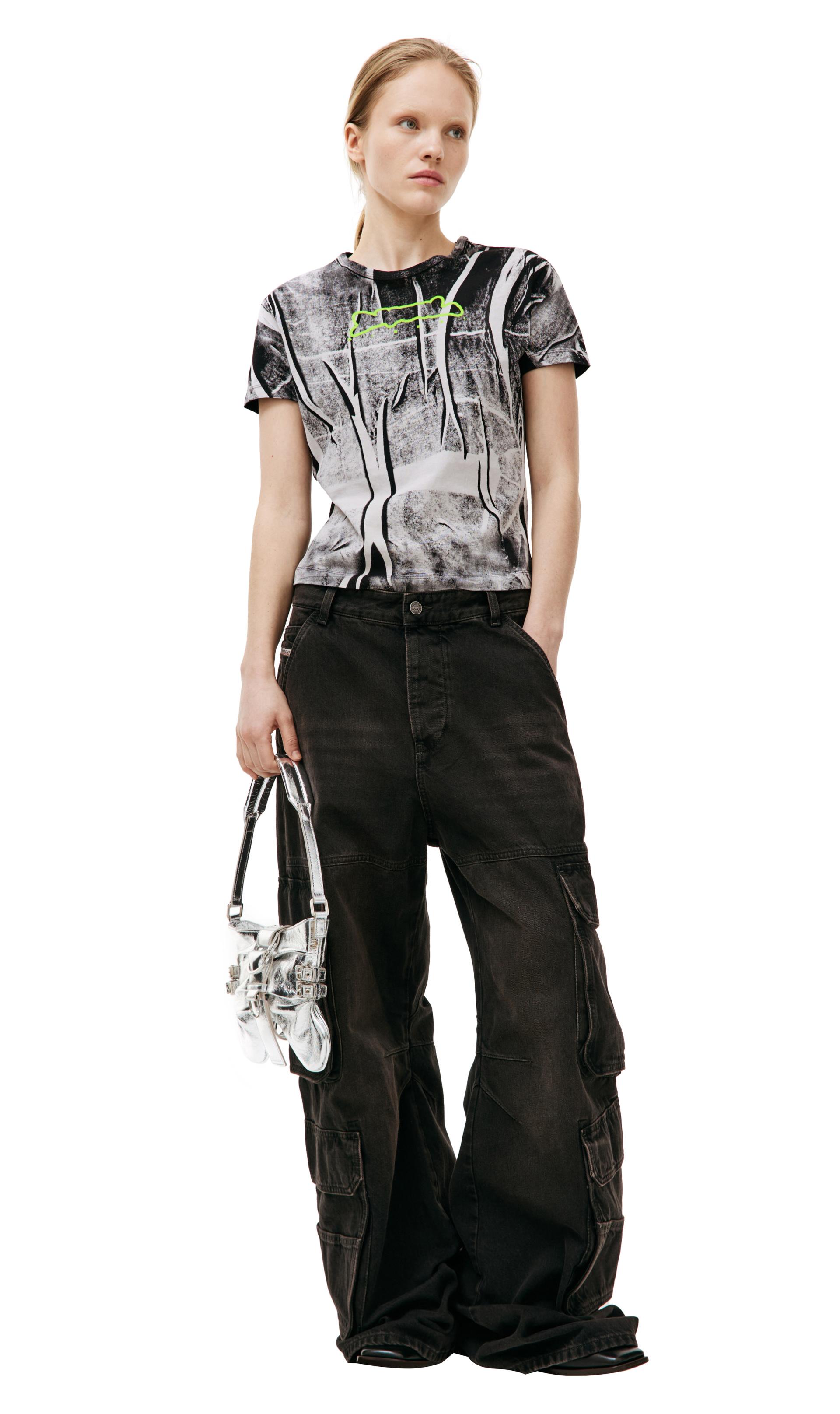 Blumarine Кожаная сумка Butterfly