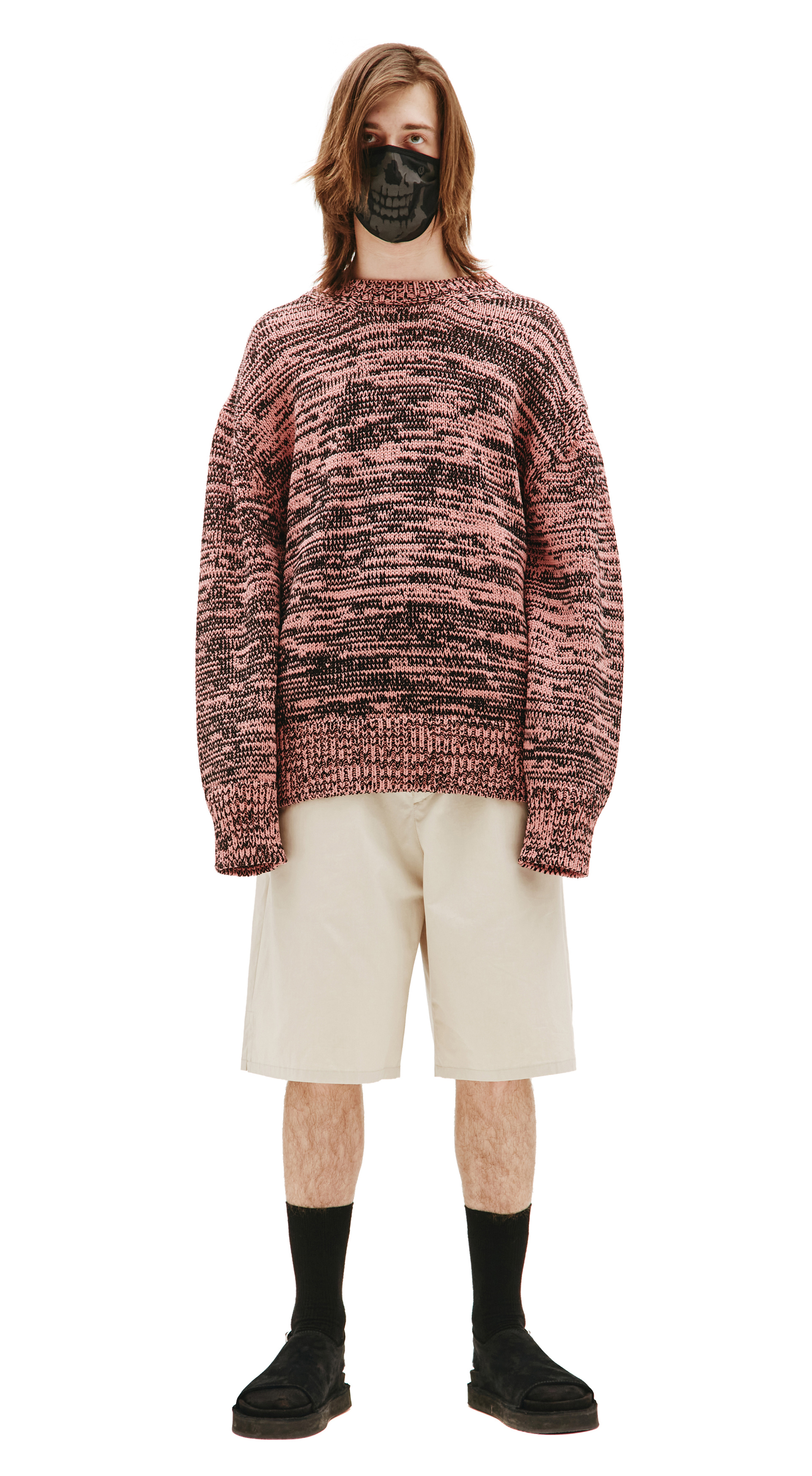 OAMC Свитер в крупную вязку с патчем