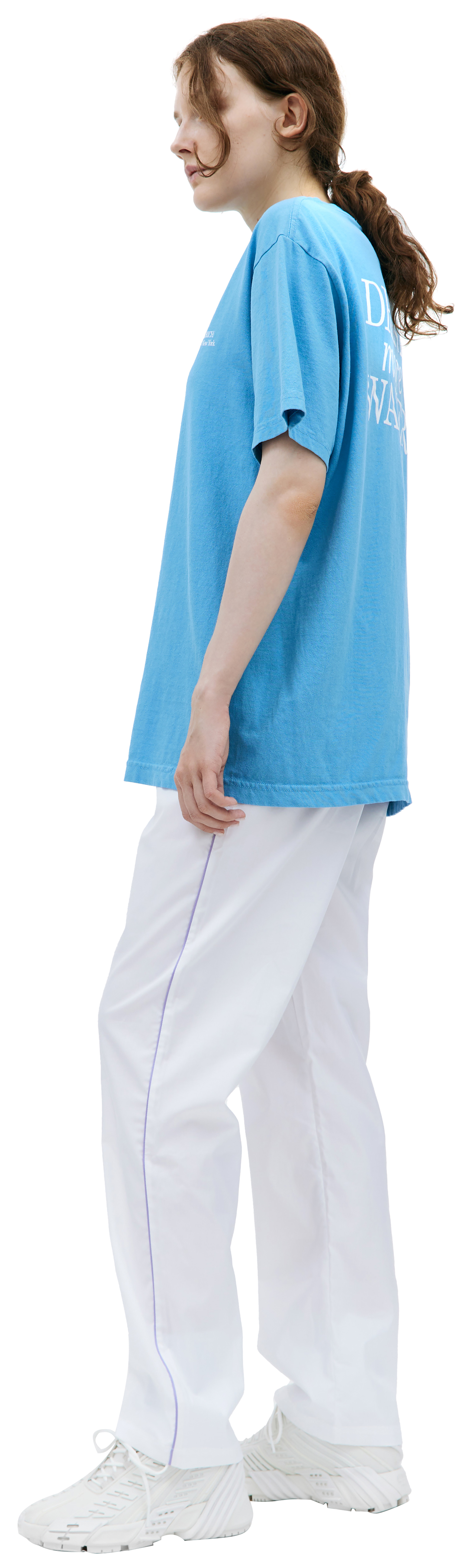 SPORTY & RICH Футболка с принтом \'Drink More Water\'