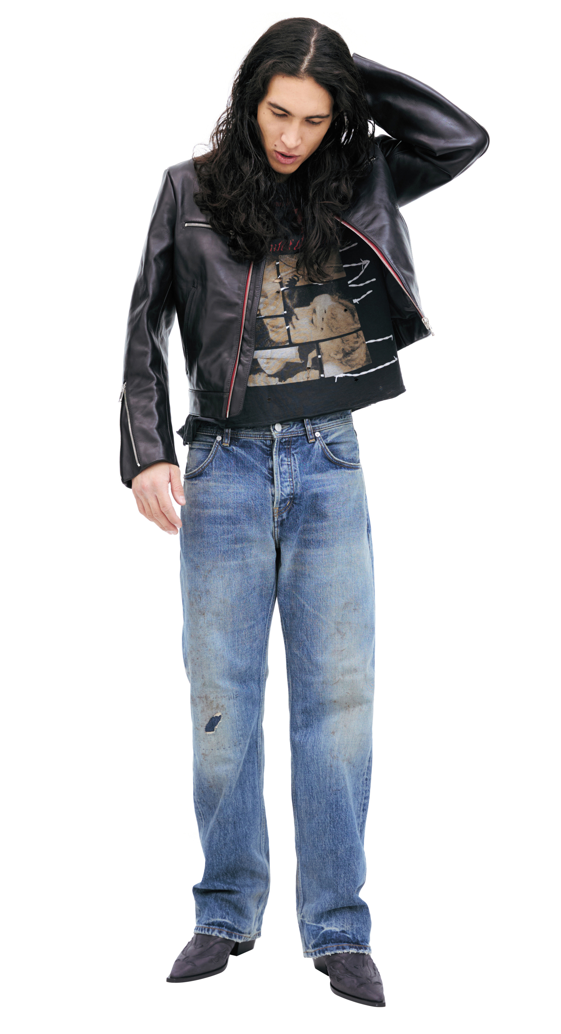 Enfants Riches Déprimés Кожаная куртка