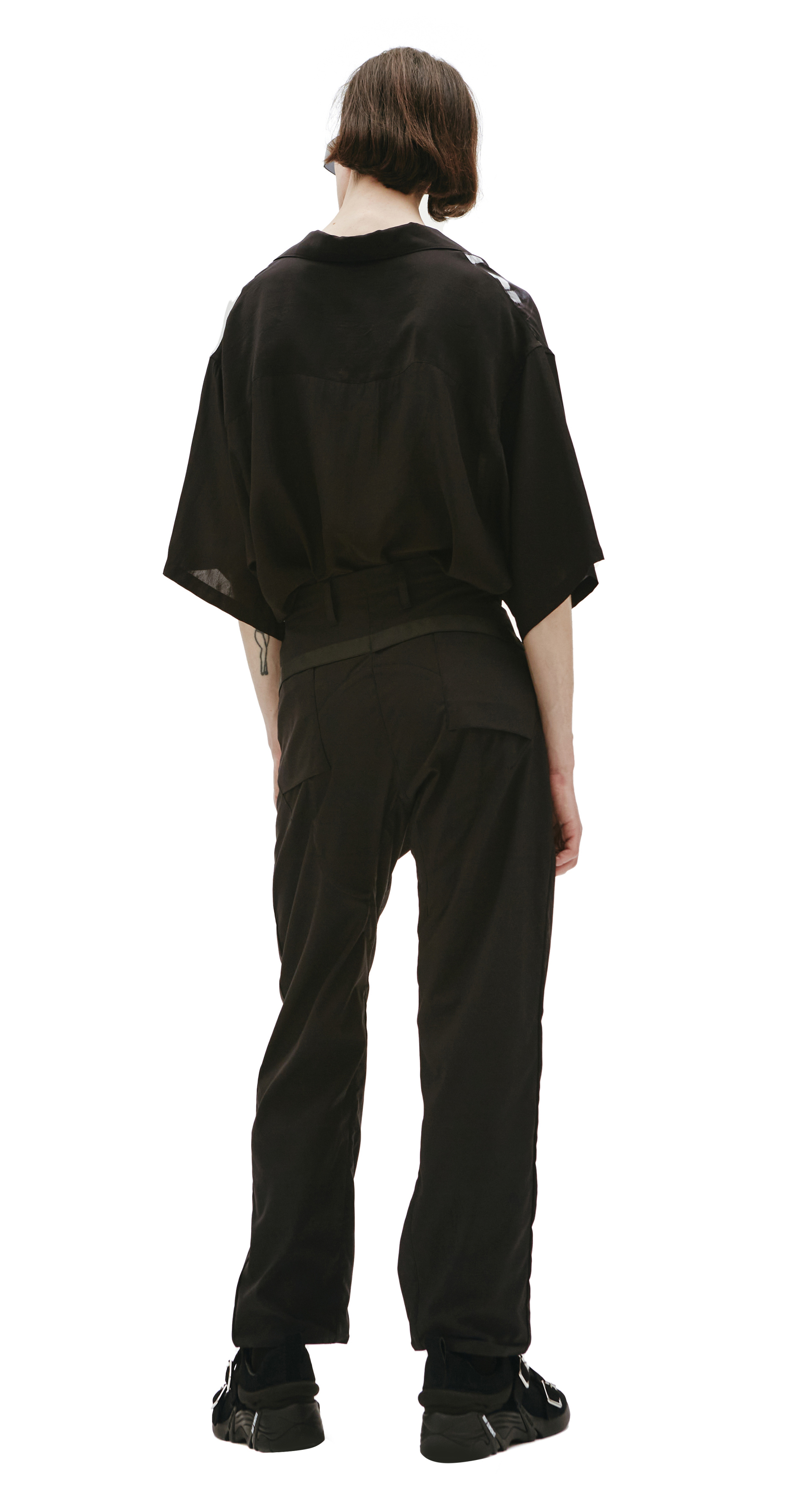 Acronym Прямые брюки с накладными карманами