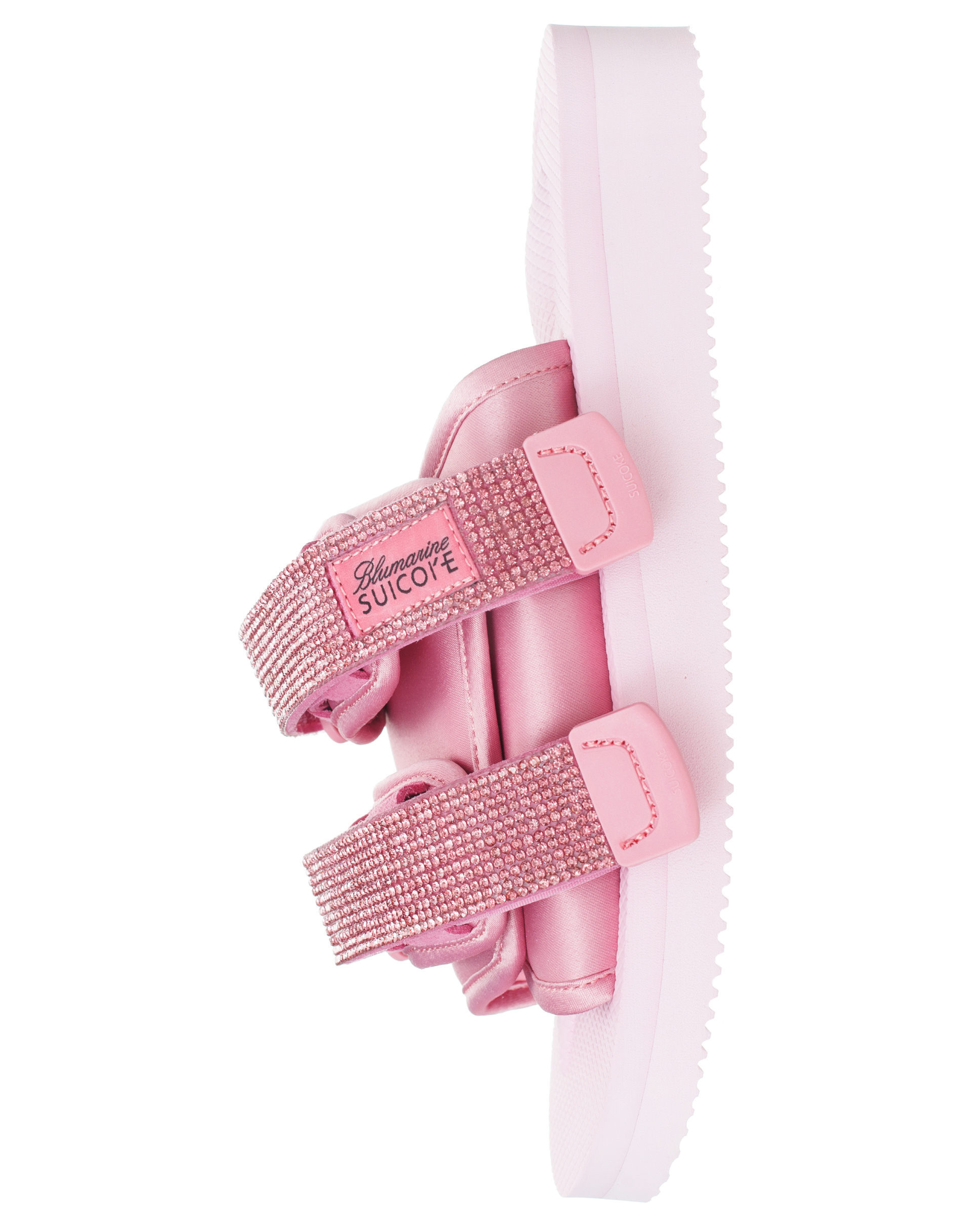Blumarine Шлепанцы Suicoke x Blumarine со стразами