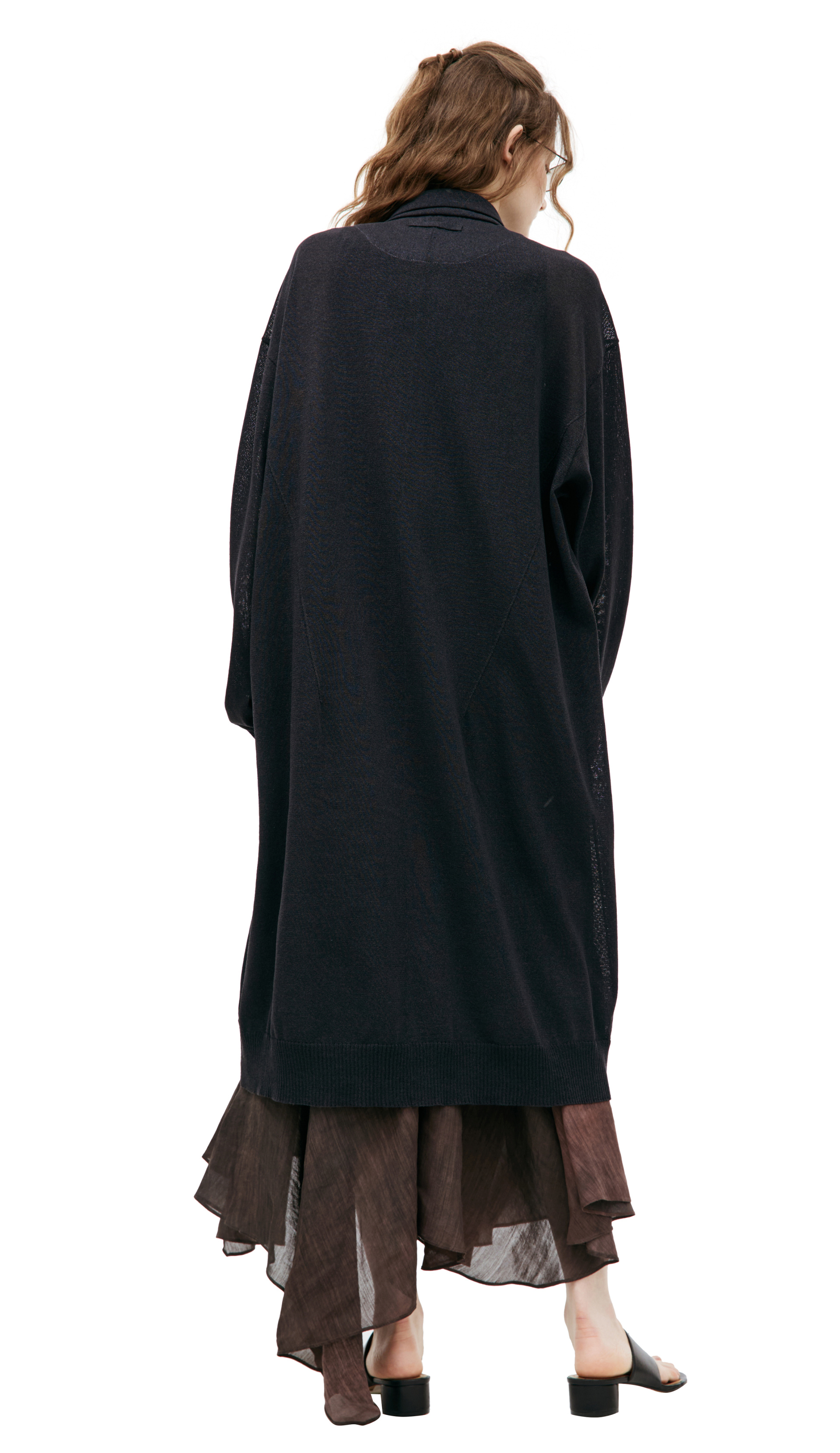 Undercover Длинный кардиган с логотипом