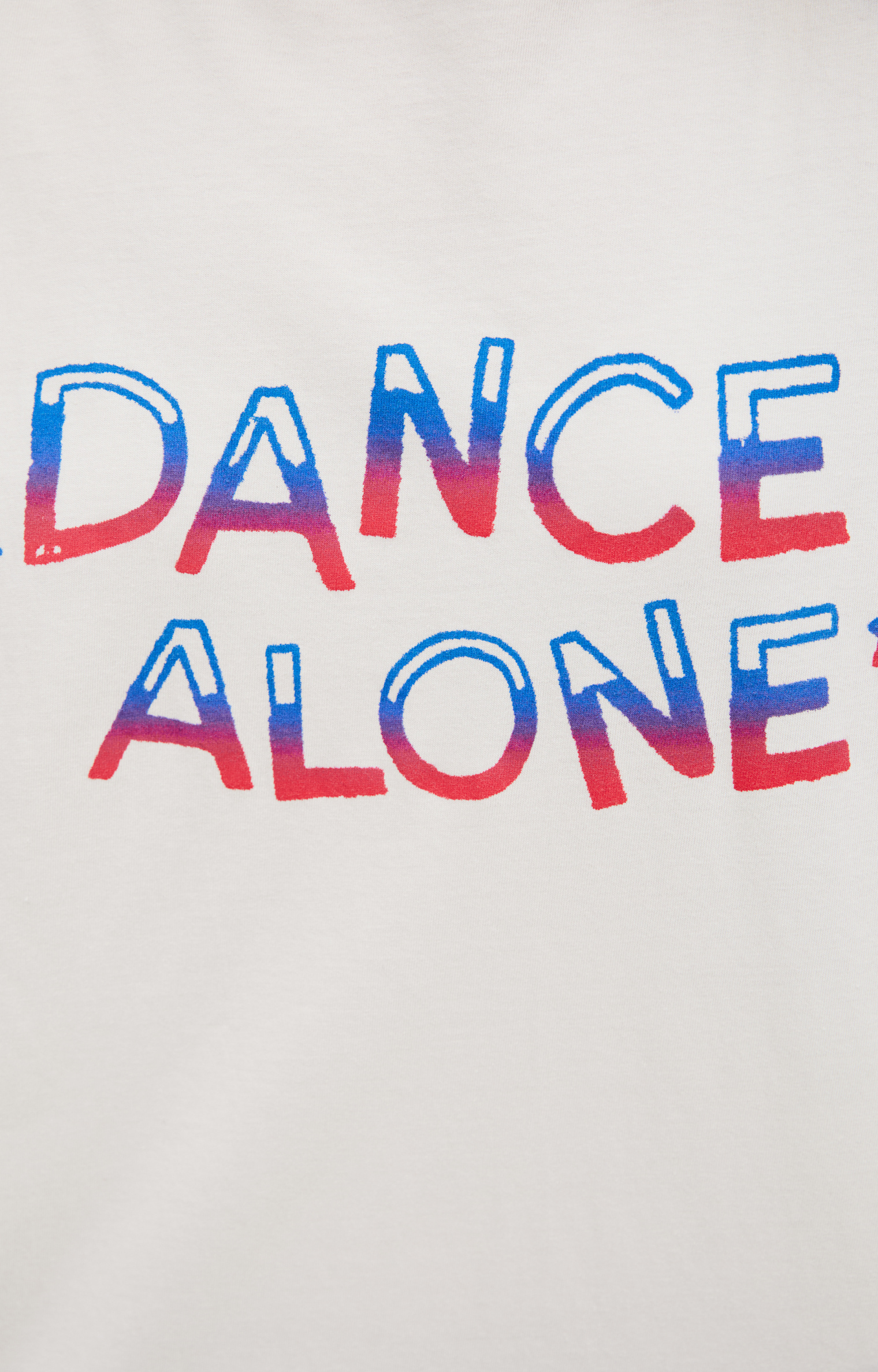 Undercover Хлопковая футболка \'Dance Alone\'
