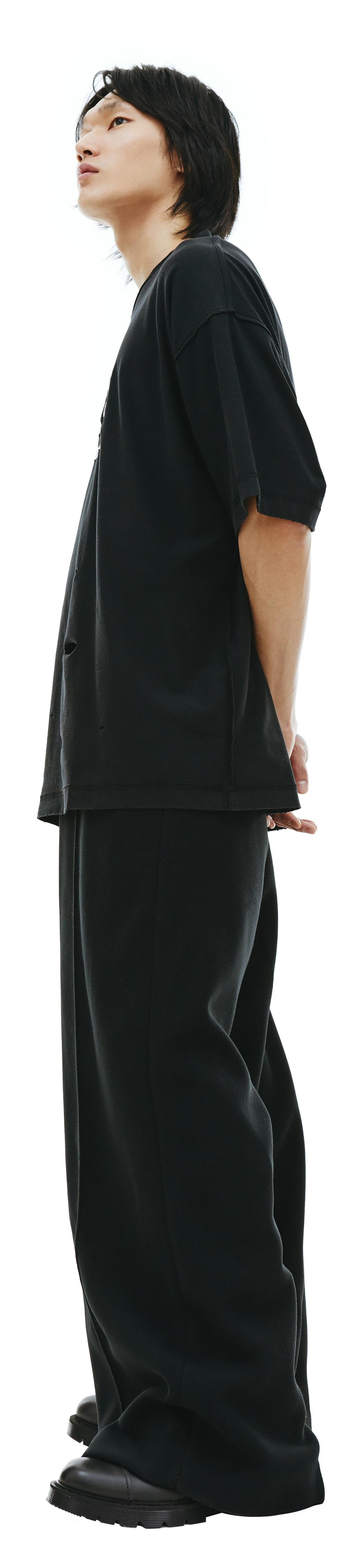 VETEMENTS Рваная футболка JERK