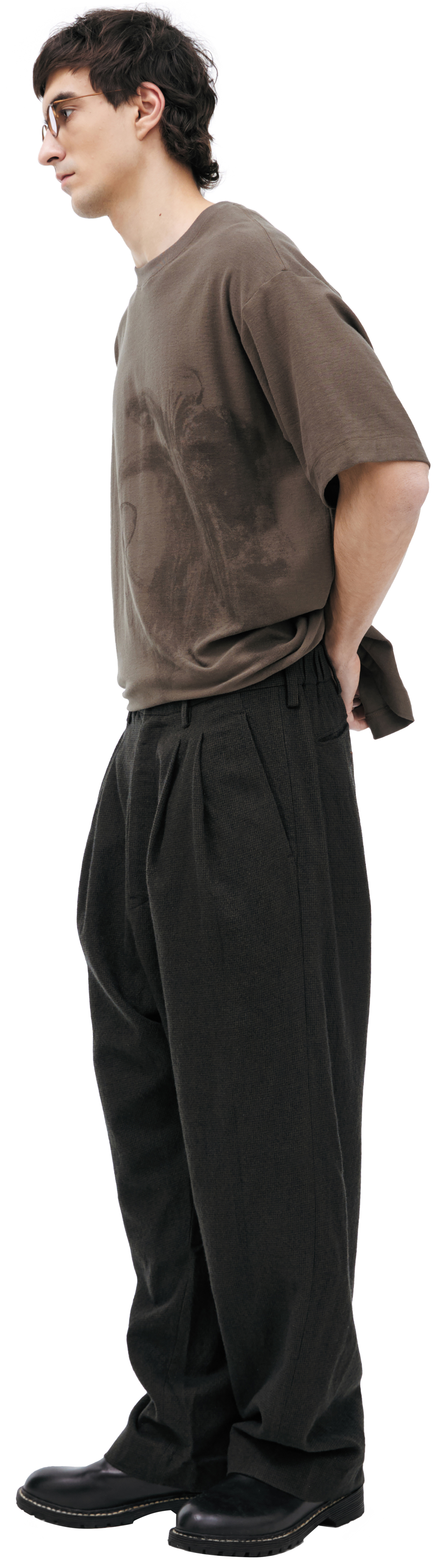 Ziggy Chen Брюки с защипами