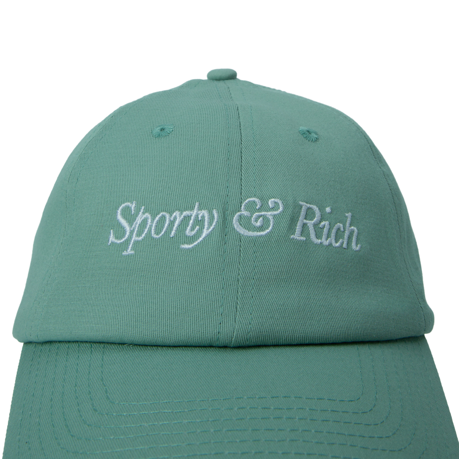 SPORTY & RICH Кепка с вышивкой логотипа