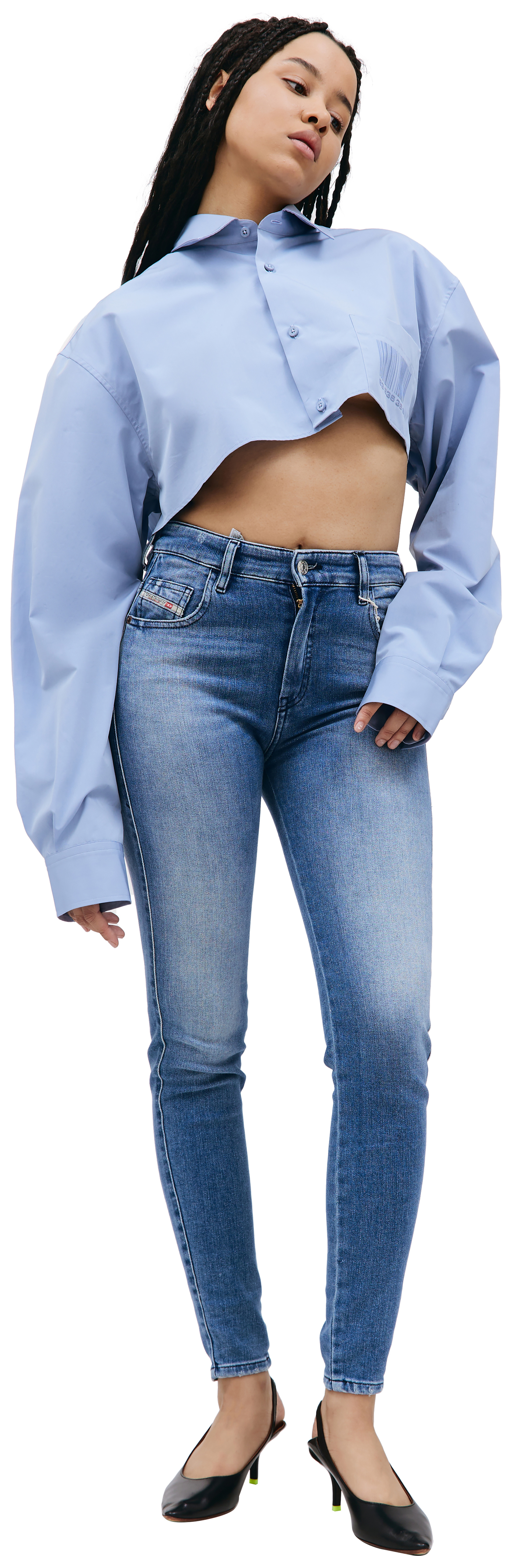 Diesel Зауженные джинсы 1994