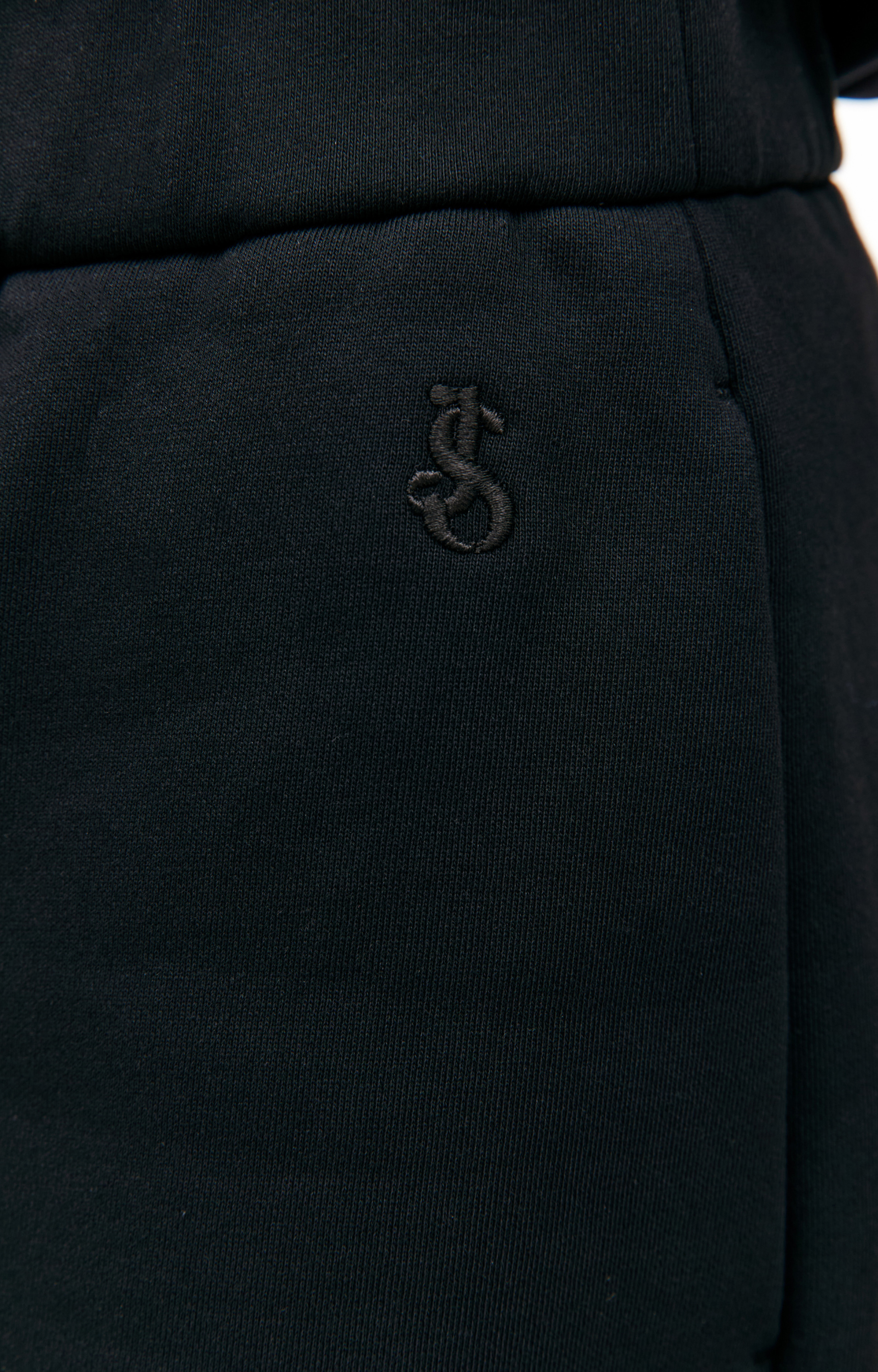 Jil Sander Черные короткие шорты