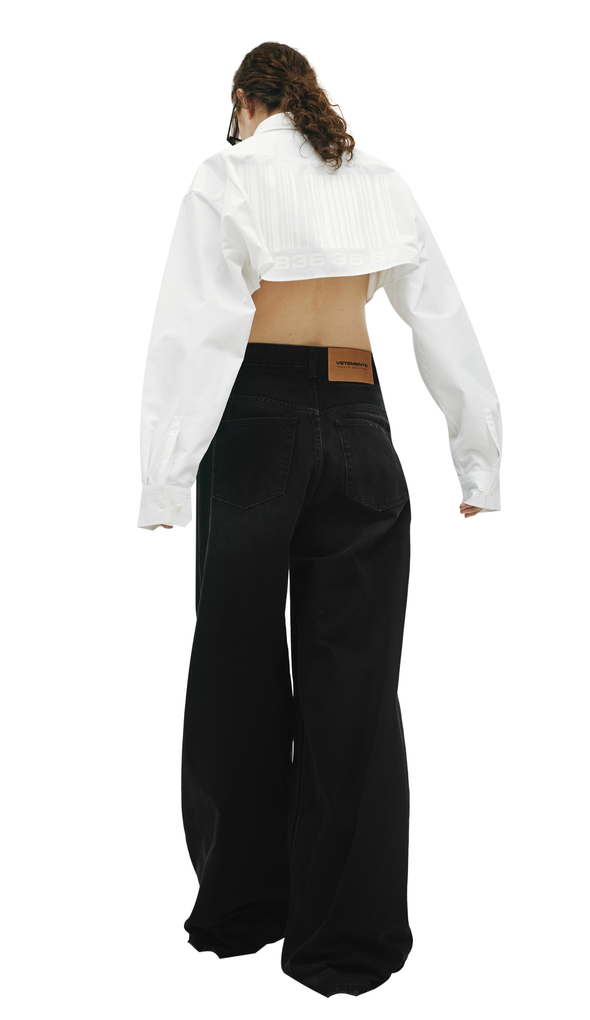 VETEMENTS Черные широкие джинсы