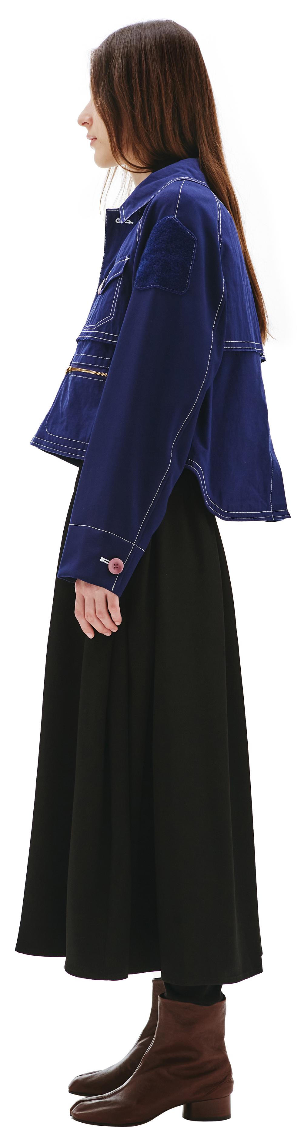 Undercover Укороченная джинсовая куртка