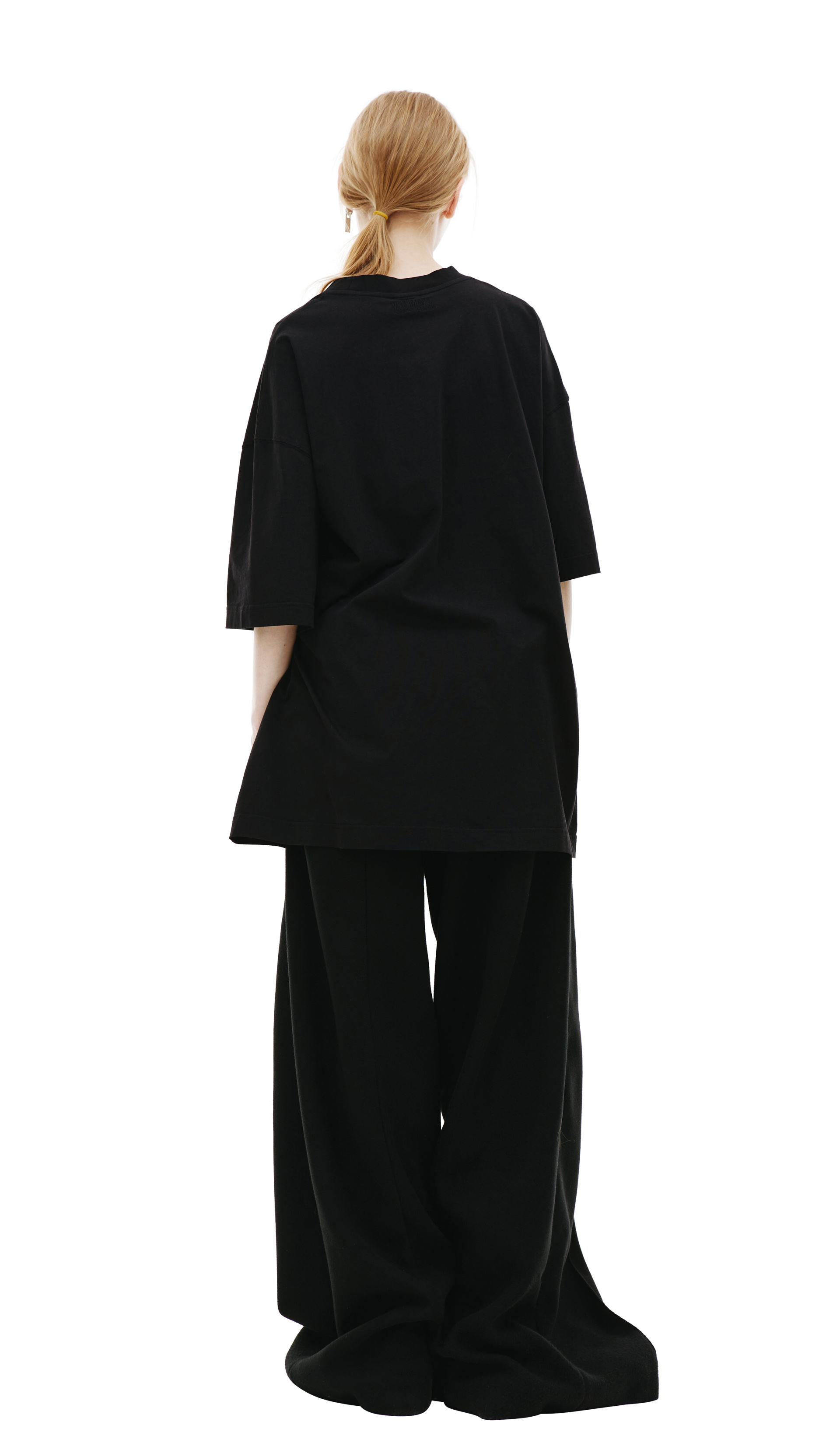 VETEMENTS Оверсайз футболка с логотипом