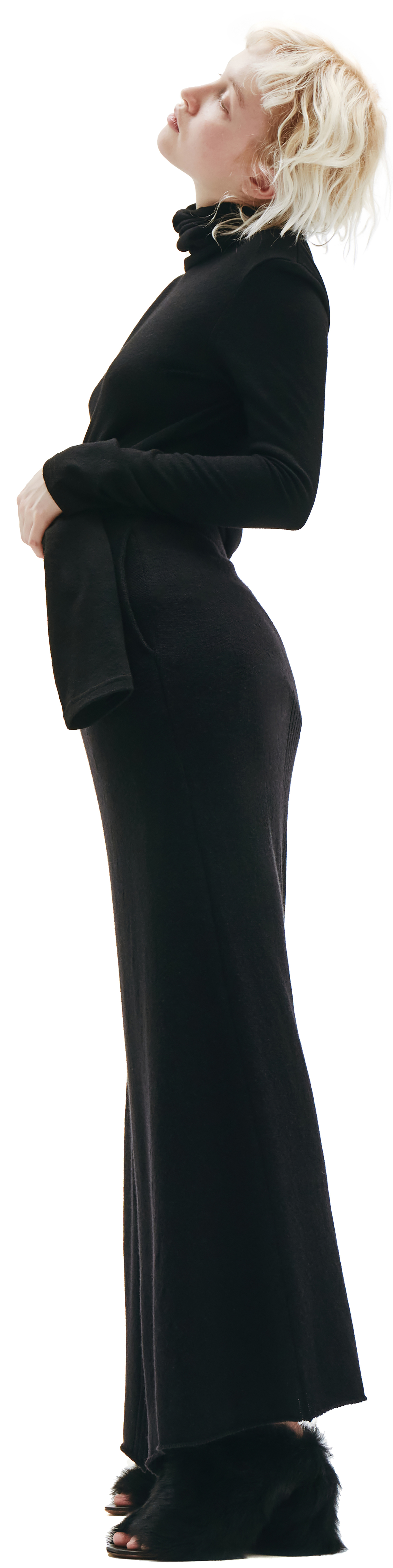 Y\'s Вязаная юбка с прорезью