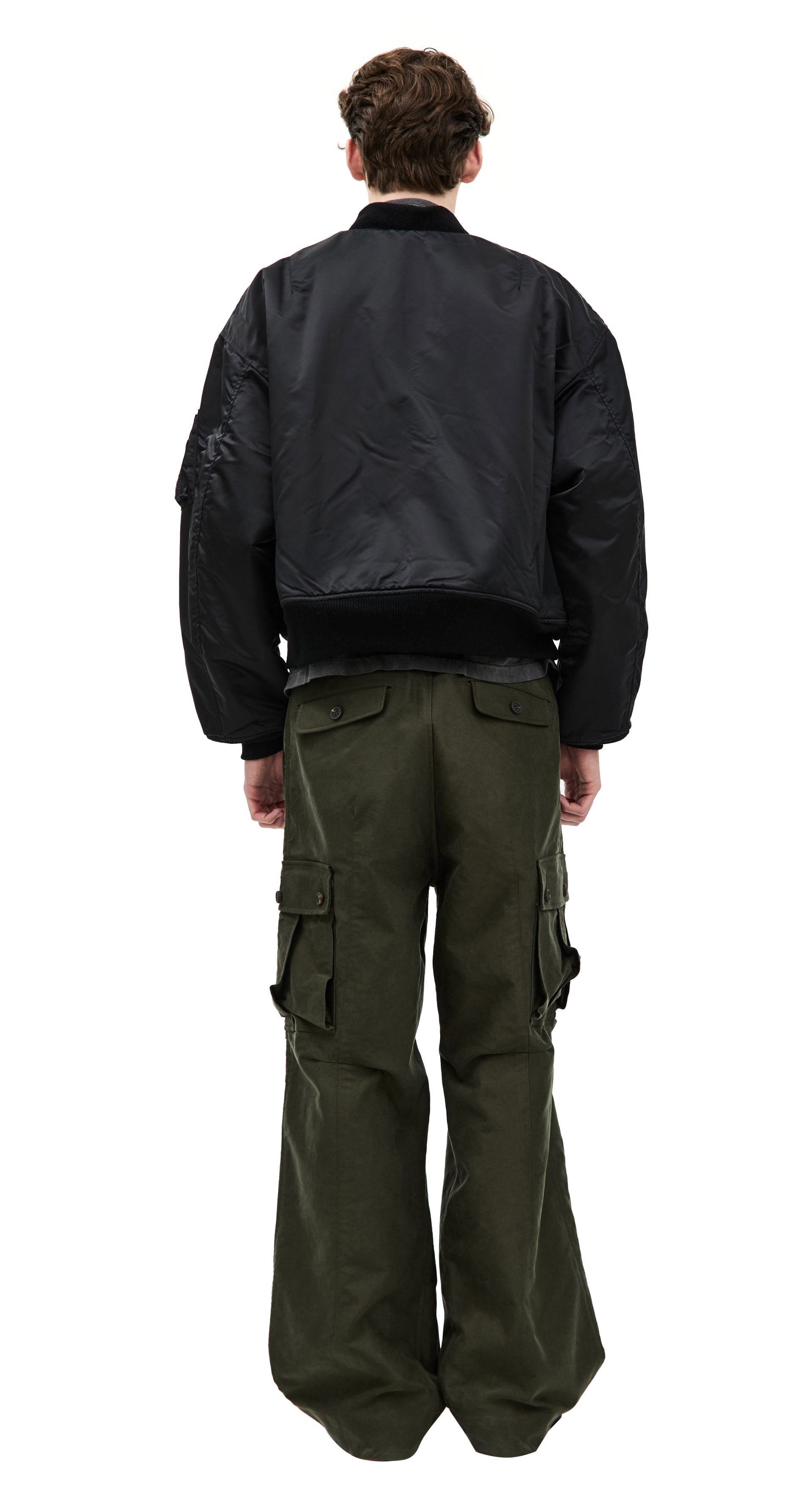 Saint Mxxxxxx Двусторонний бомбер на молнии