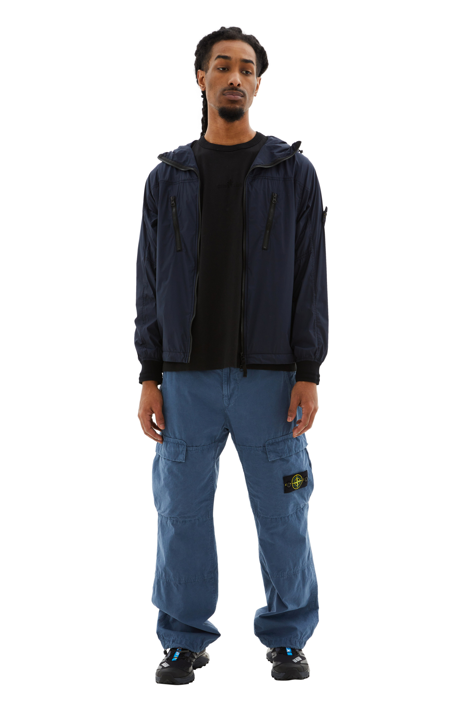 Stone Island Куртка с патчем на рукаве