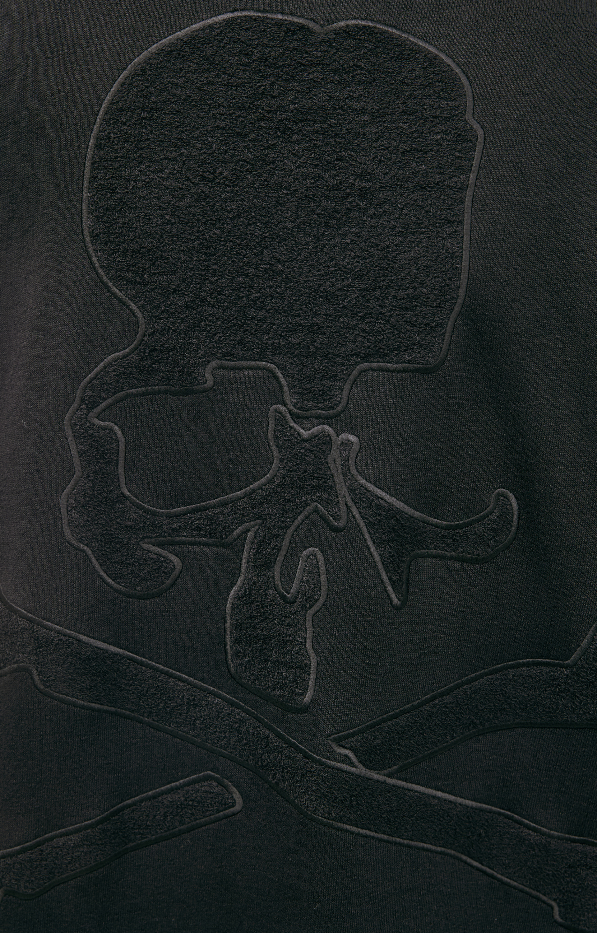 Mastermind WORLD черное поло с логотипом