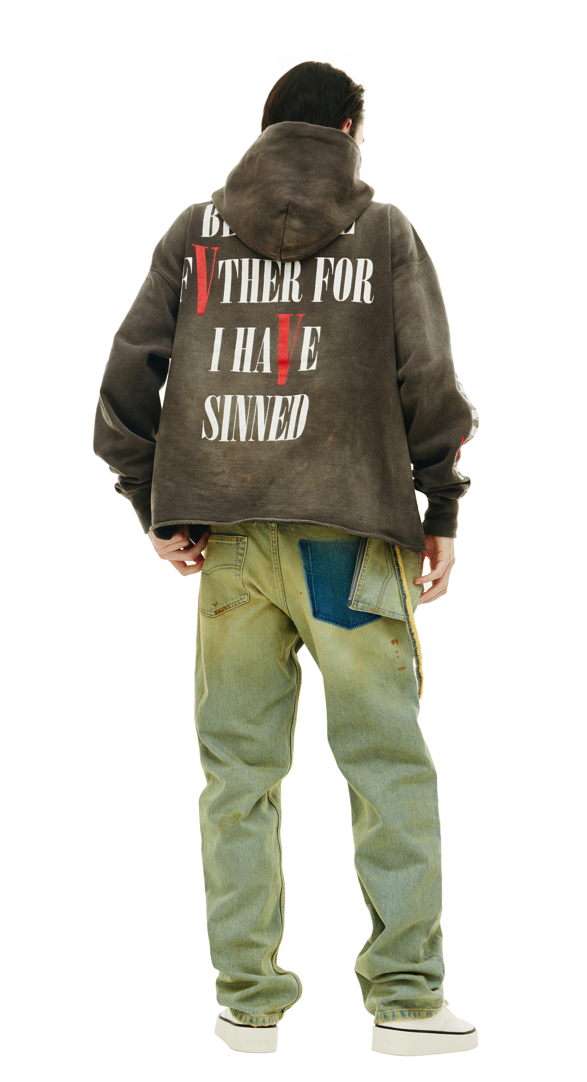 Saint Michael Худи с принтом VLONE x Saint Michael