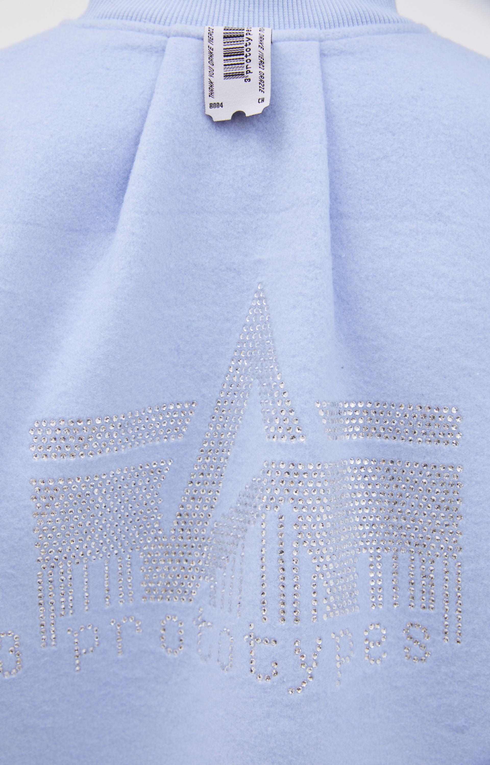 PROTOTYPES Флисовая куртка со стразами