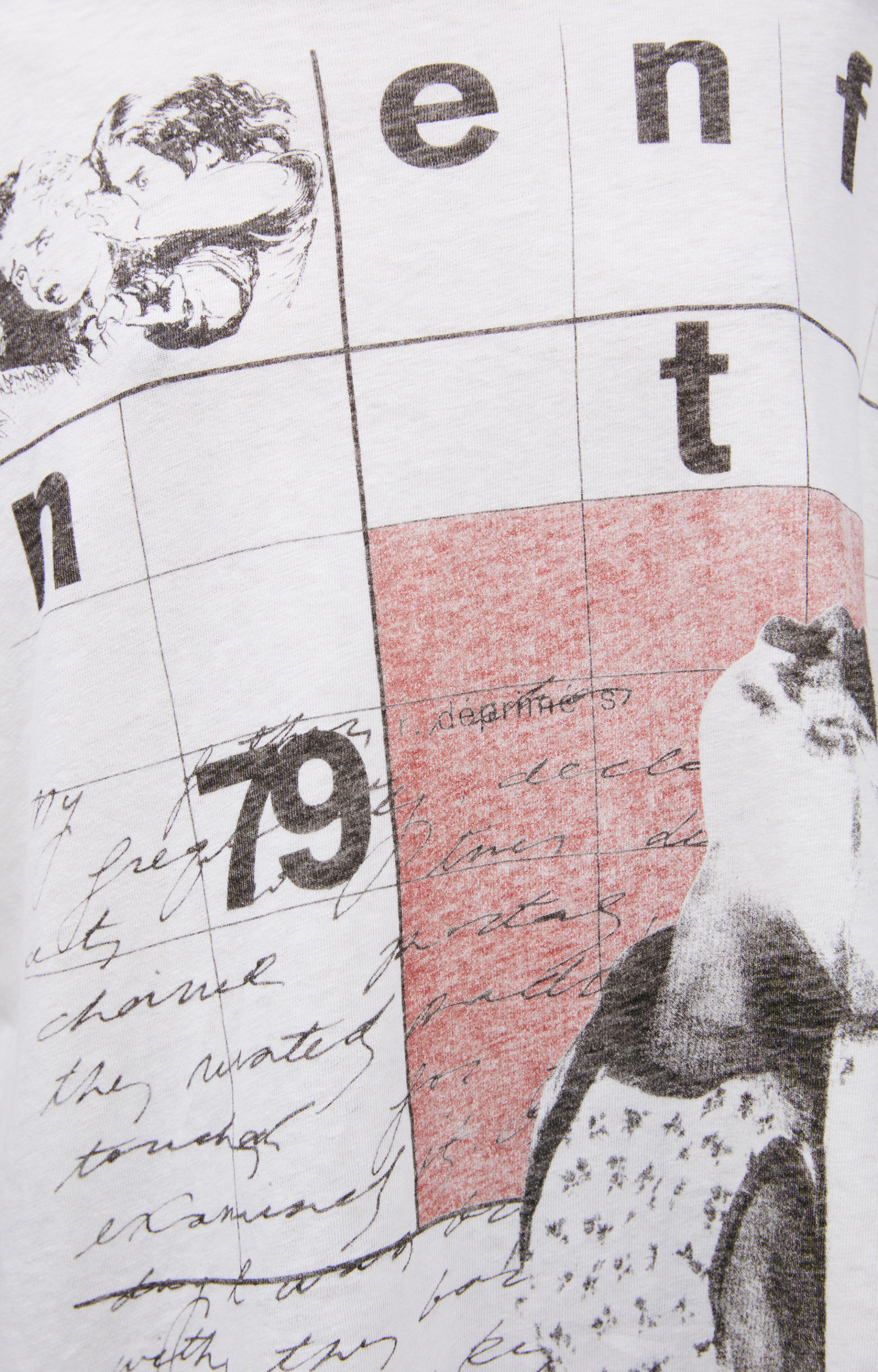 Enfants Riches Déprimés Белая футболка с принтами