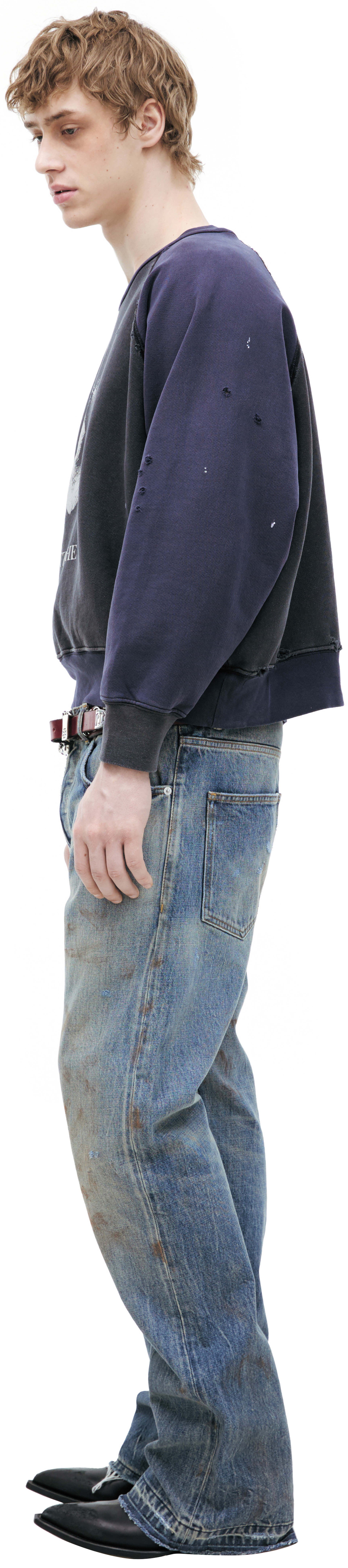 Enfants Riches Déprimés Хлопковый свитшот с принтом