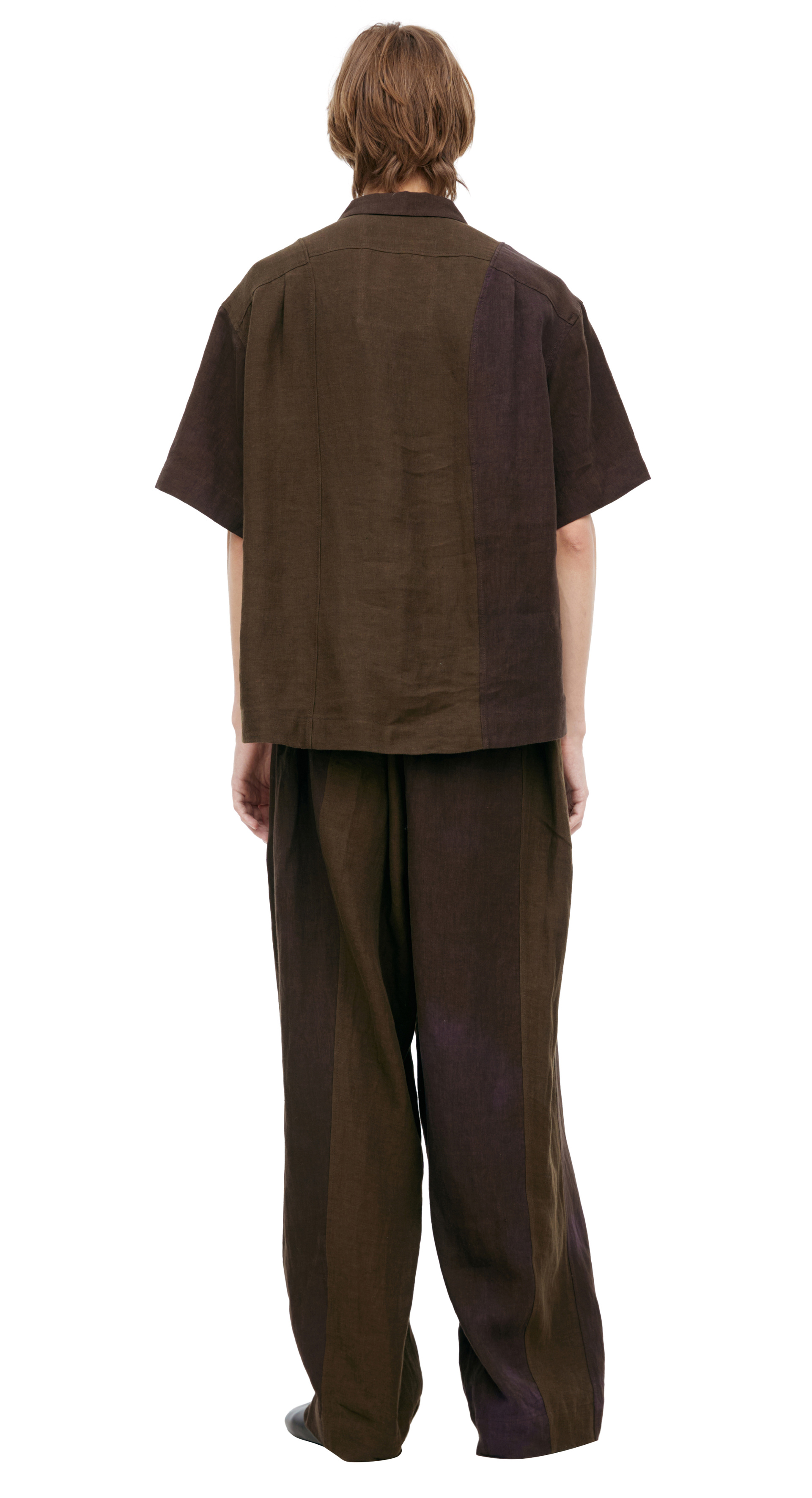 Ziggy Chen Рубашка с коротким рукавом