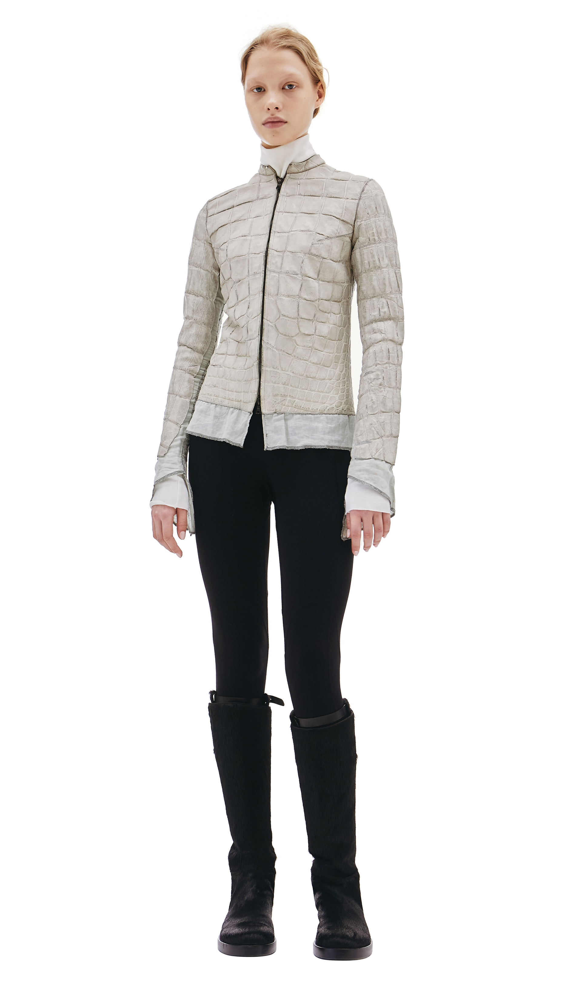 Isaac Sellam Куртка Affamee из крокодиловой кожи