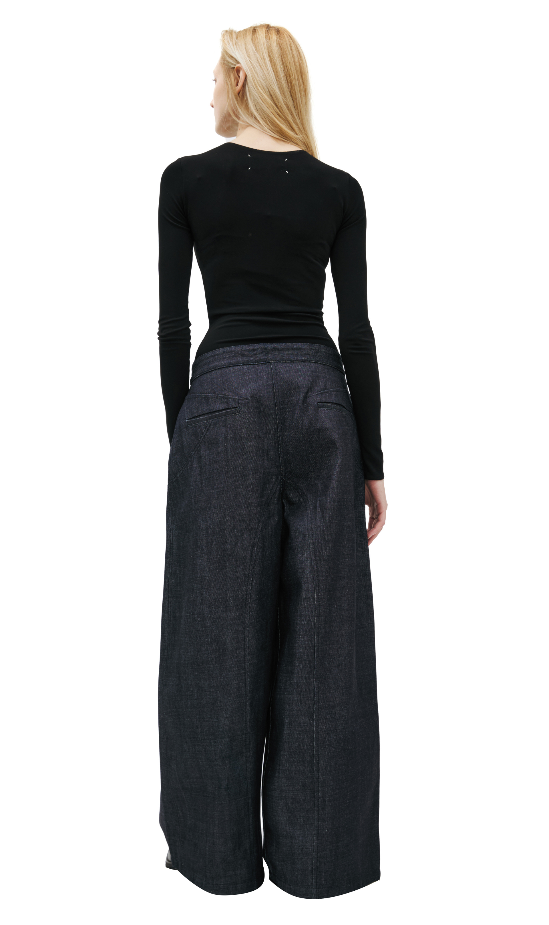 Jil Sander Широкие джинсы