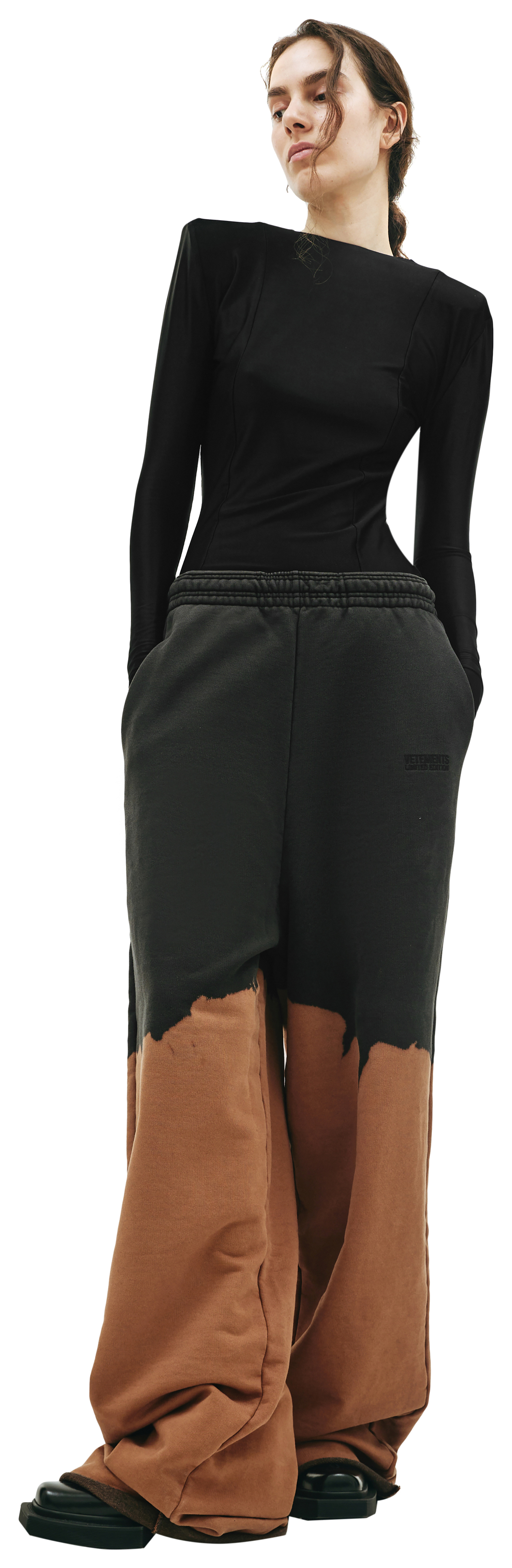 VETEMENTS Широкие брюки с градиентом