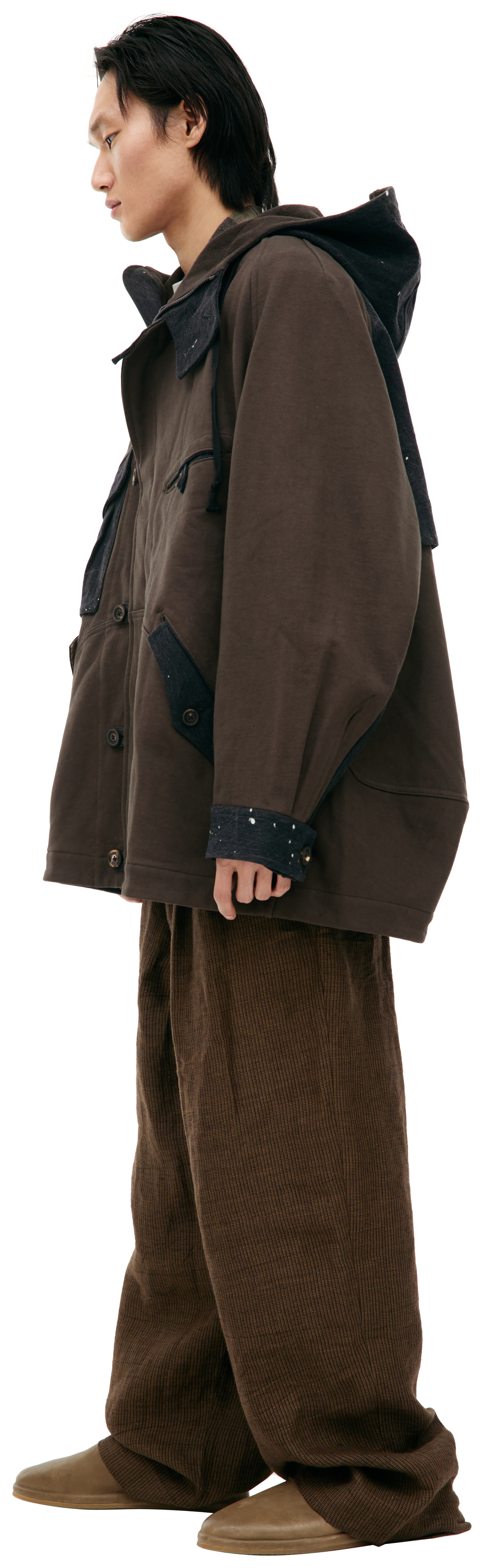 Ziggy Chen Куртка с эффектом краски