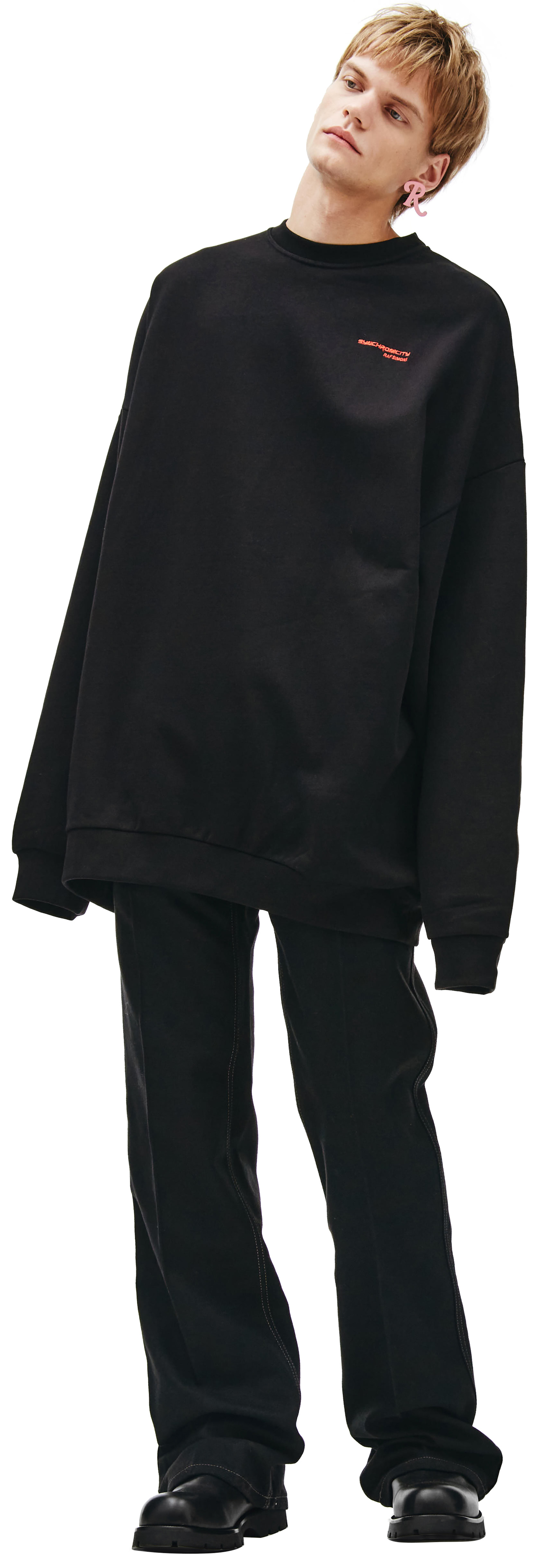 Raf Simons Оверсайз Свитшот Synchronicity