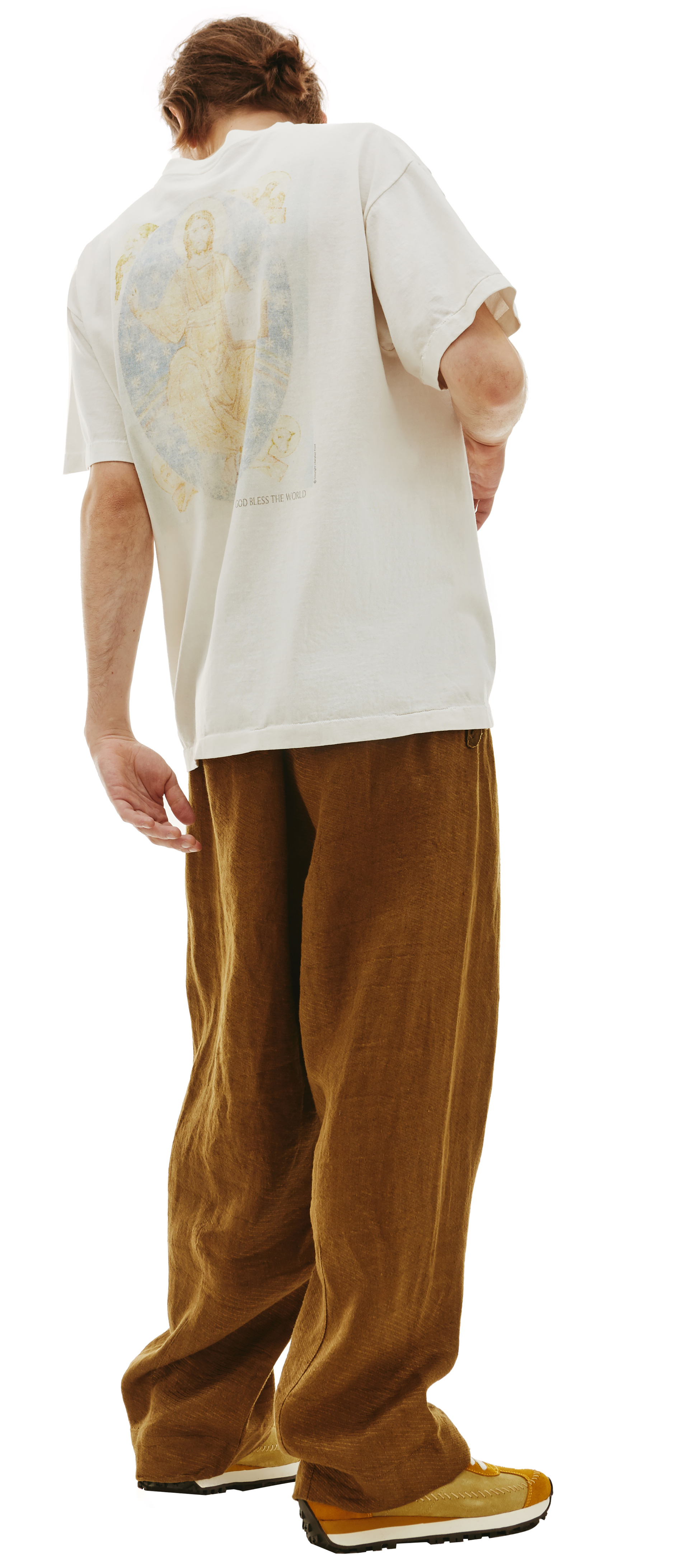 Saint Michael Футболка с принтом Holy Mother