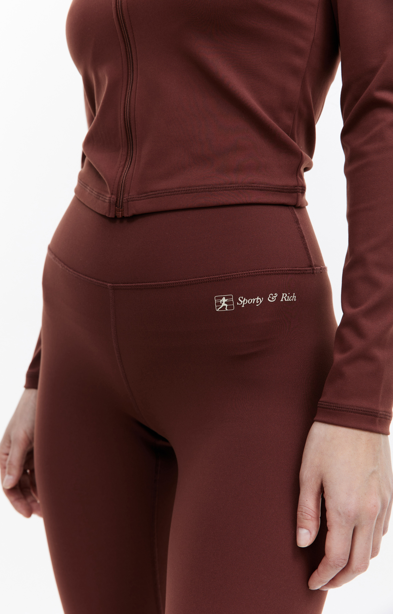 SPORTY & RICH Спортивная куртка на молнии