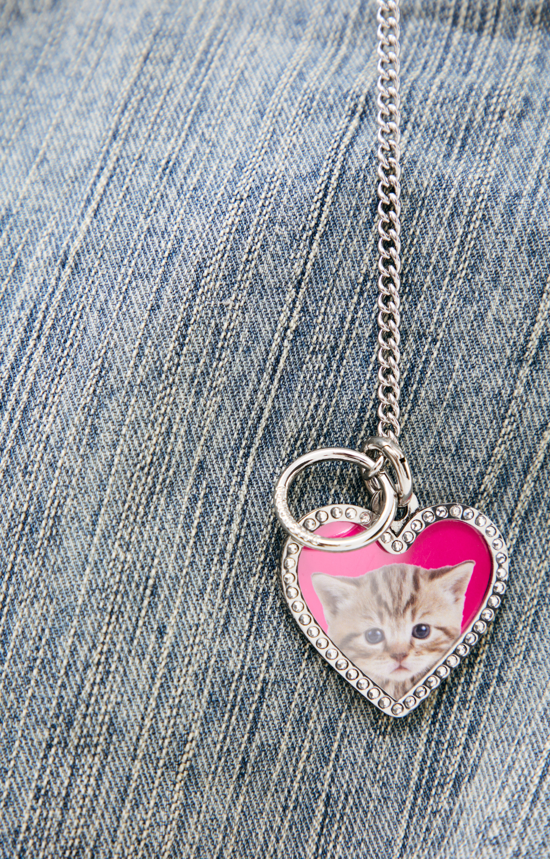 Balenciaga Широкие джинсы с брелоком