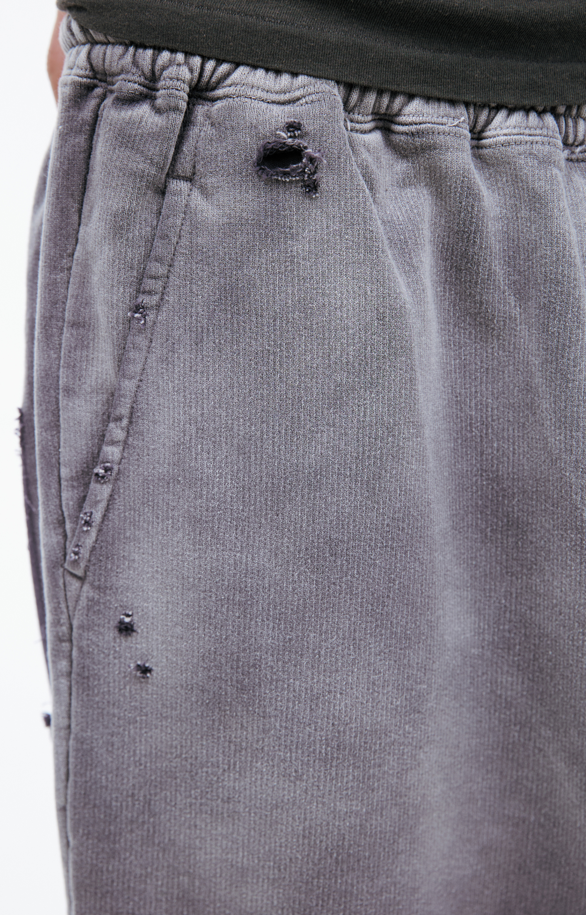 Maison Mihara Yasuhiro Спортивные брюки с потертостями