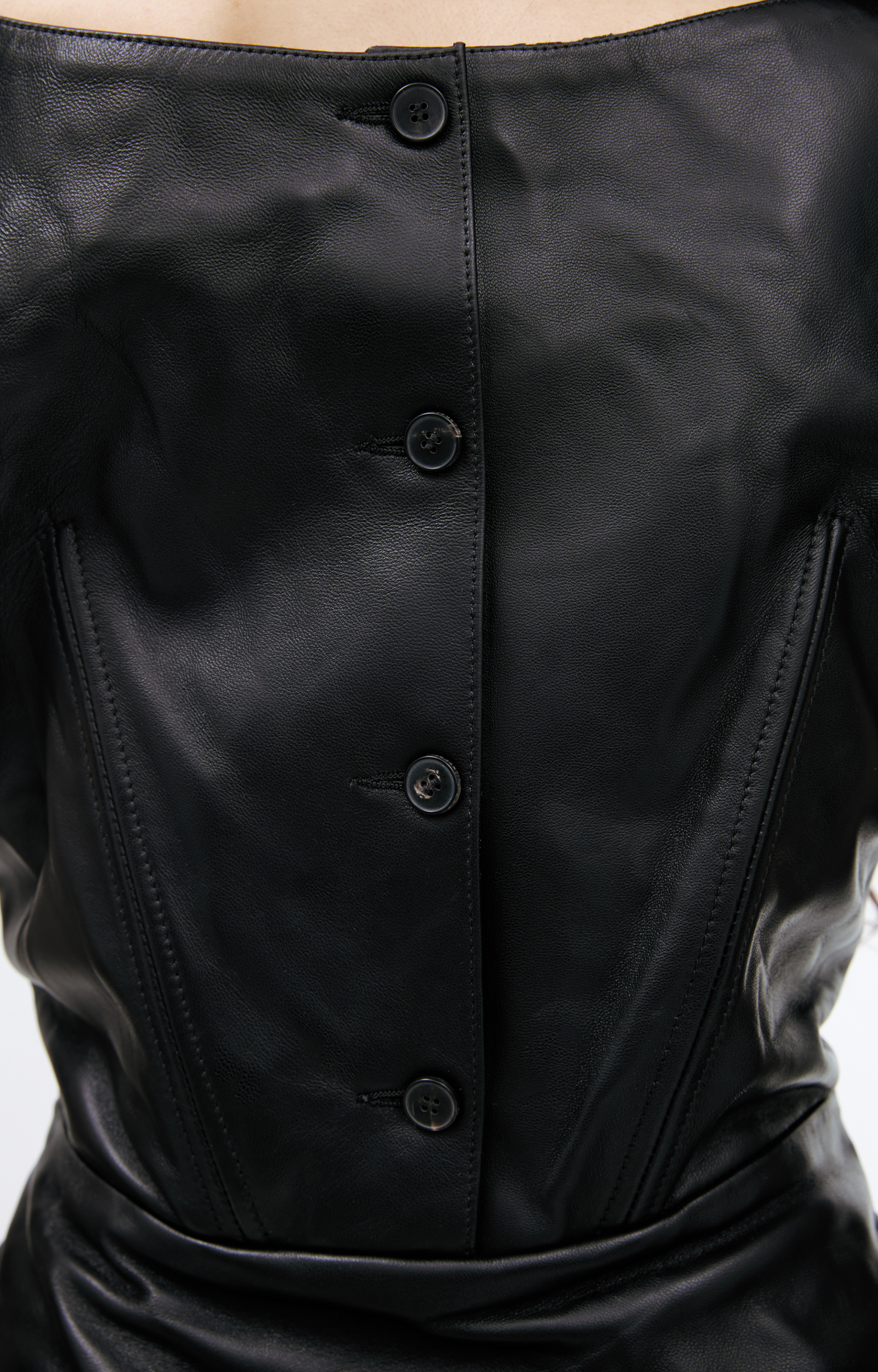 Enfants Riches Déprimés Кожаное платье