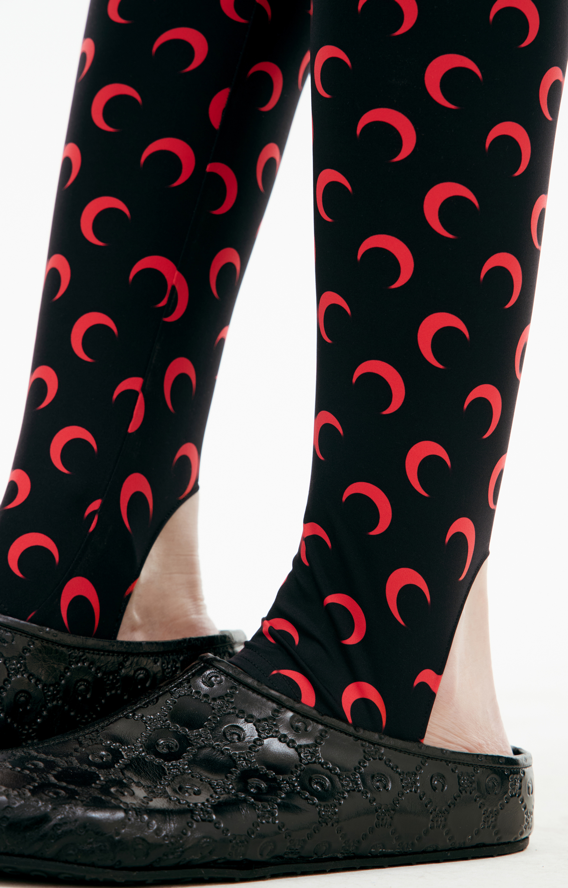 MARINE SERRE Леггинсы с монопринтом