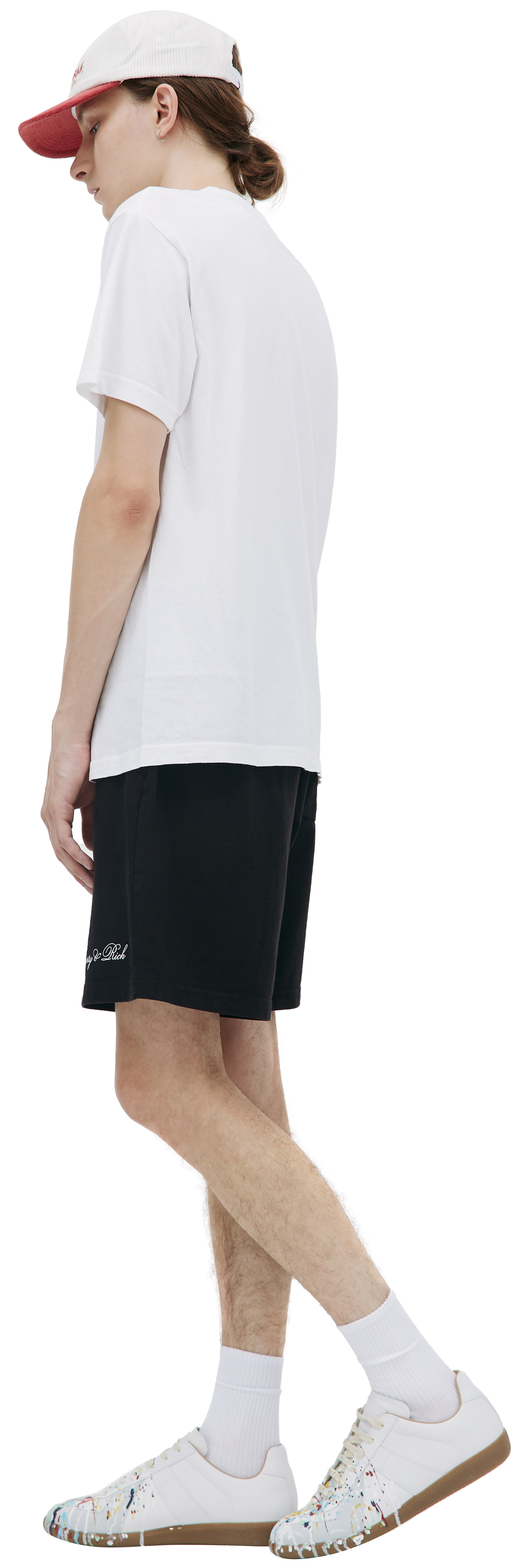 SPORTY & RICH Белая футболка Vendome