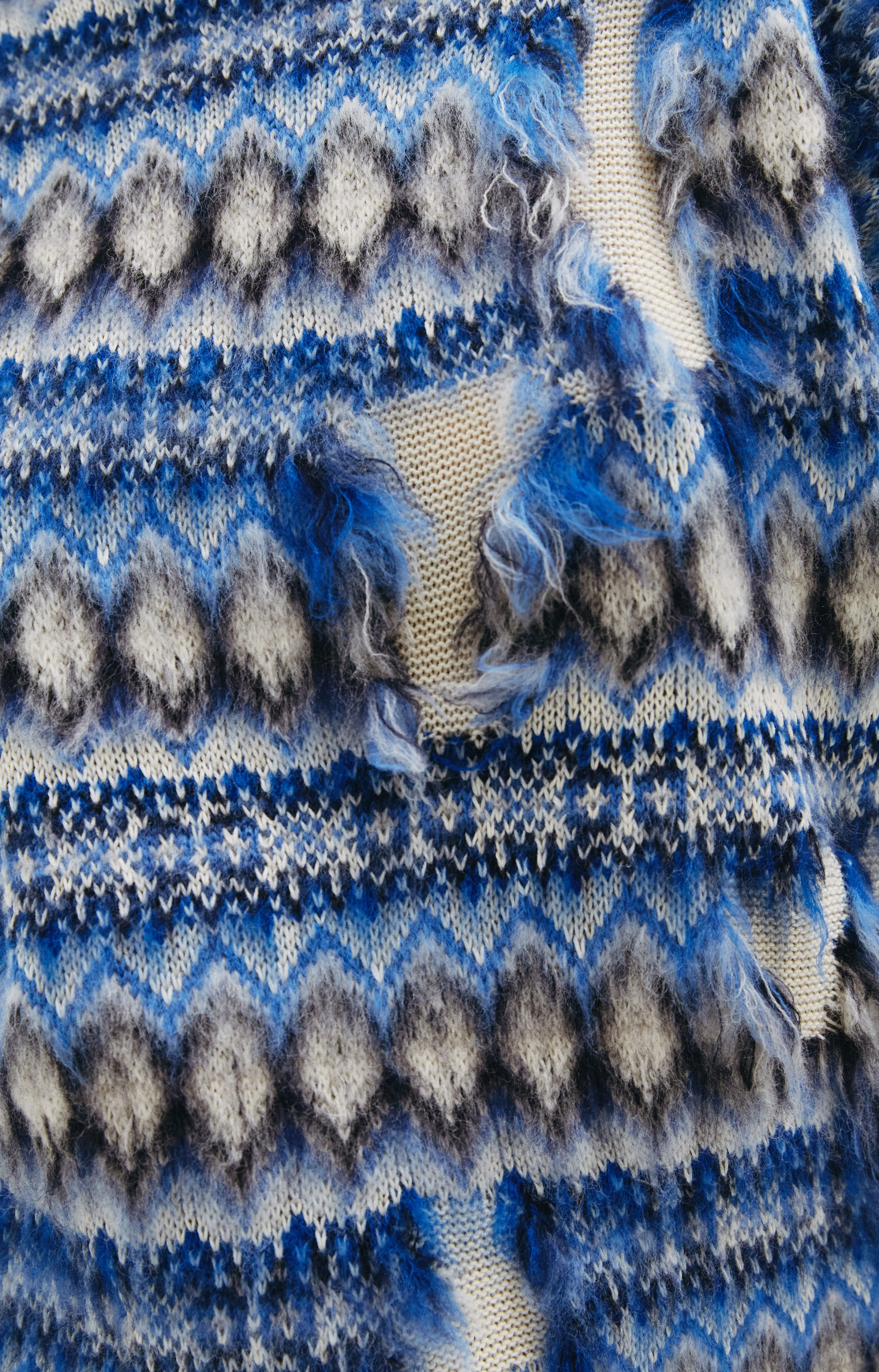 Maison Margiela Свитер из шерсти с винтажным эффектом