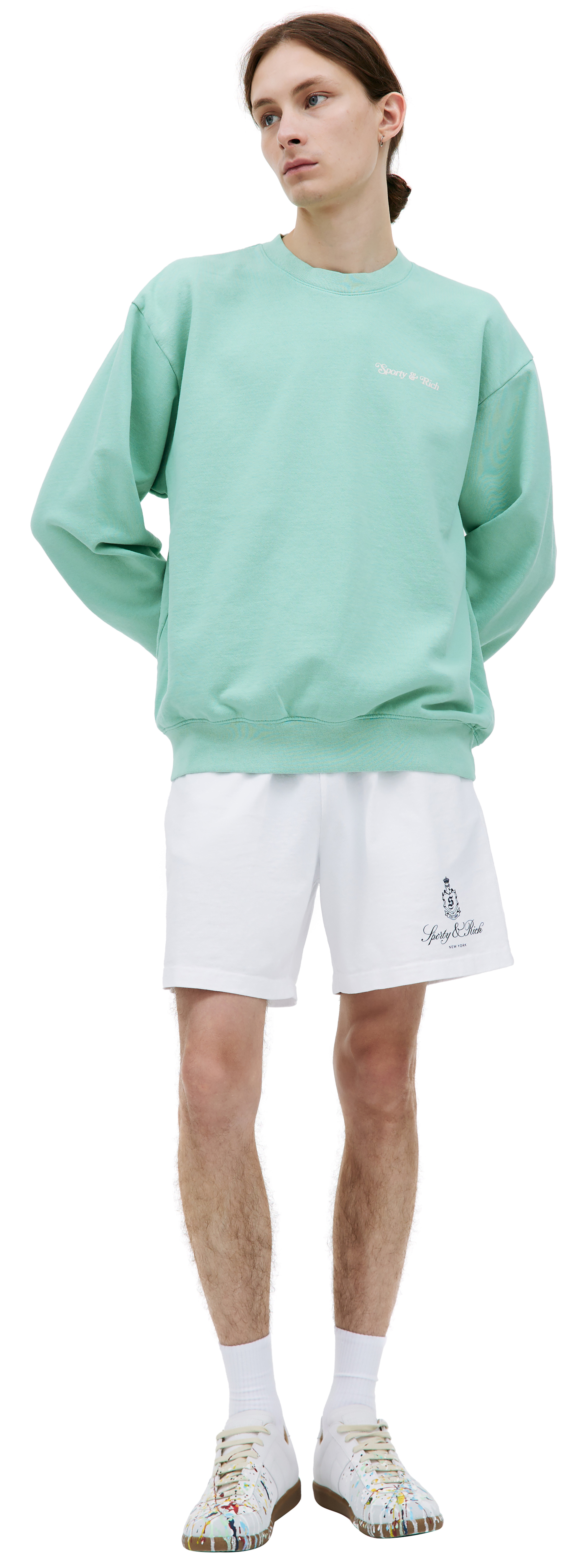 SPORTY & RICH Свитшот с принтом \'Self Love Club\'