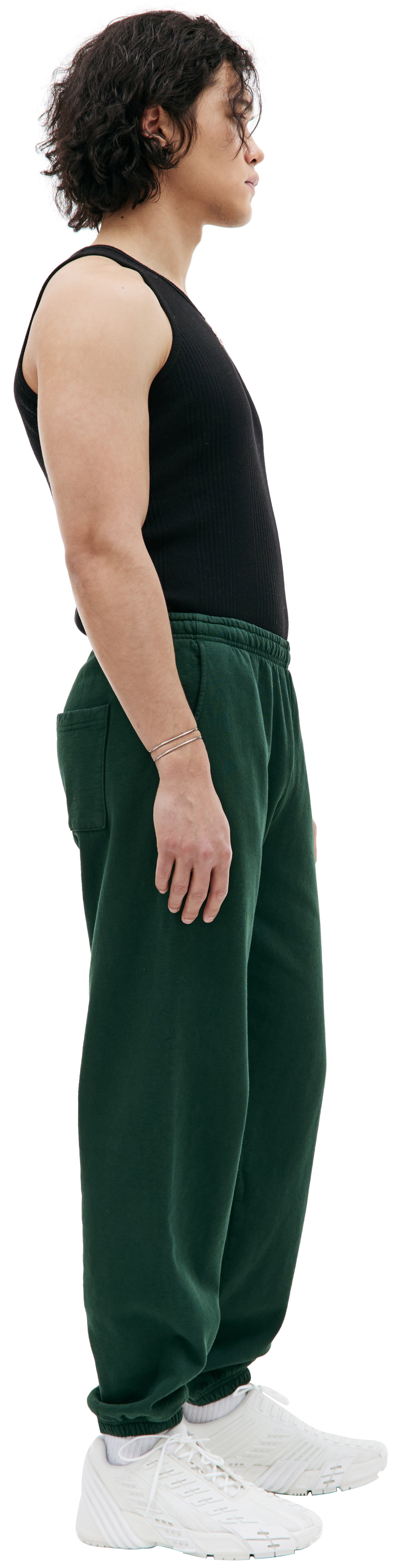 SPORTY & RICH Спортивные брюки с вышивкой логотипа