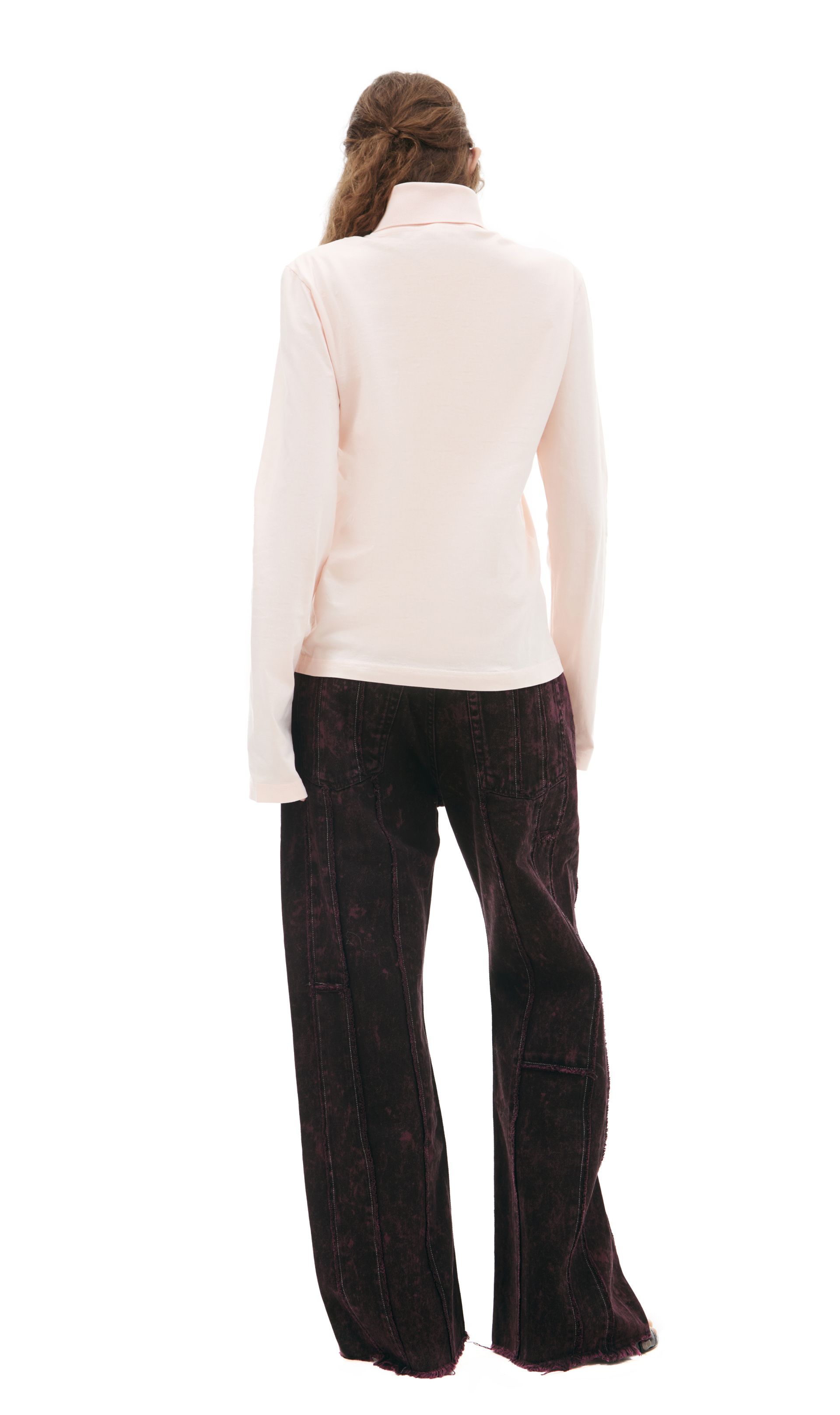 Acne Studios Базовая водолазка из хлопка