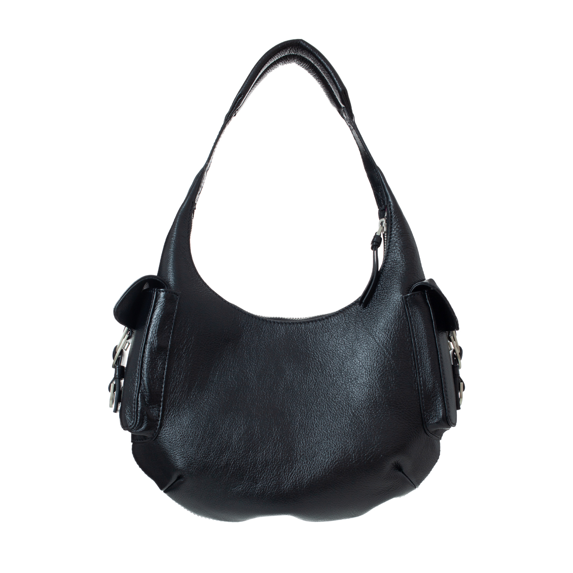 Blumarine Кожаная сумка Hobo small с карманами