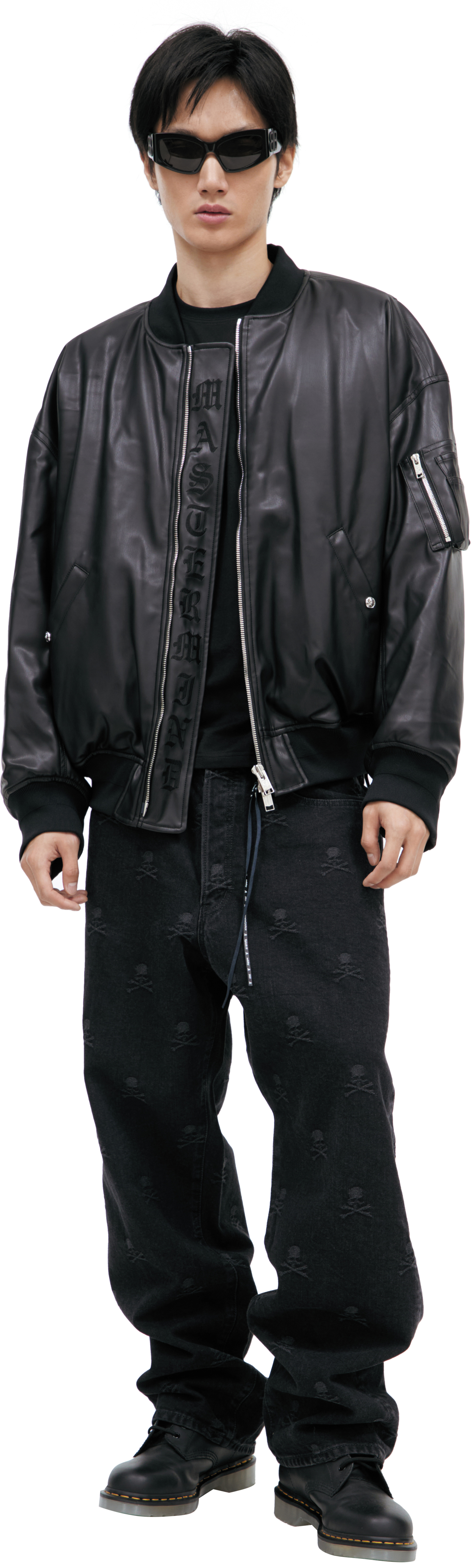 Mastermind WORLD Черная куртка с логотипом