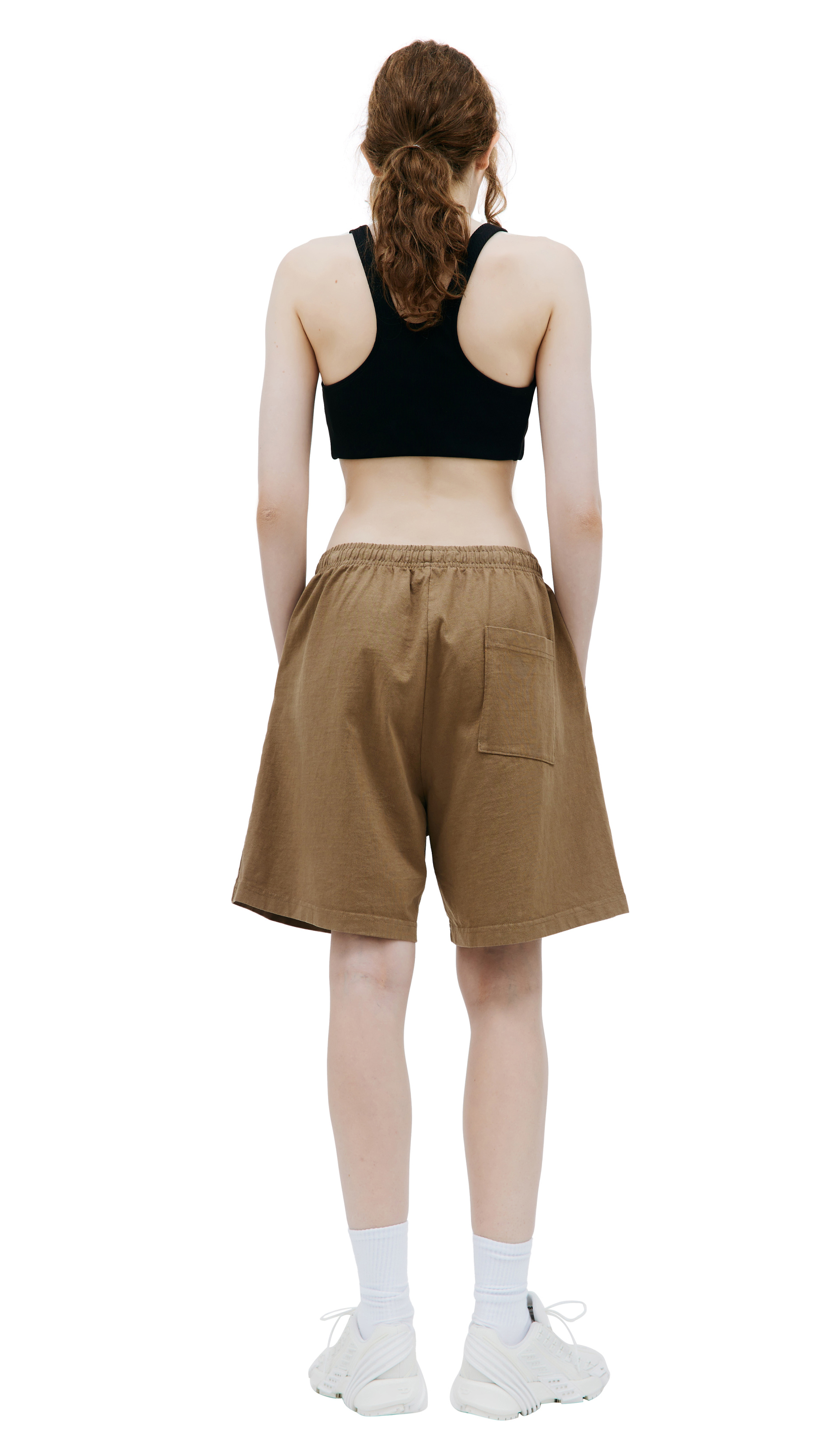 SPORTY & RICH Шорты с принтом \'Health Club\'