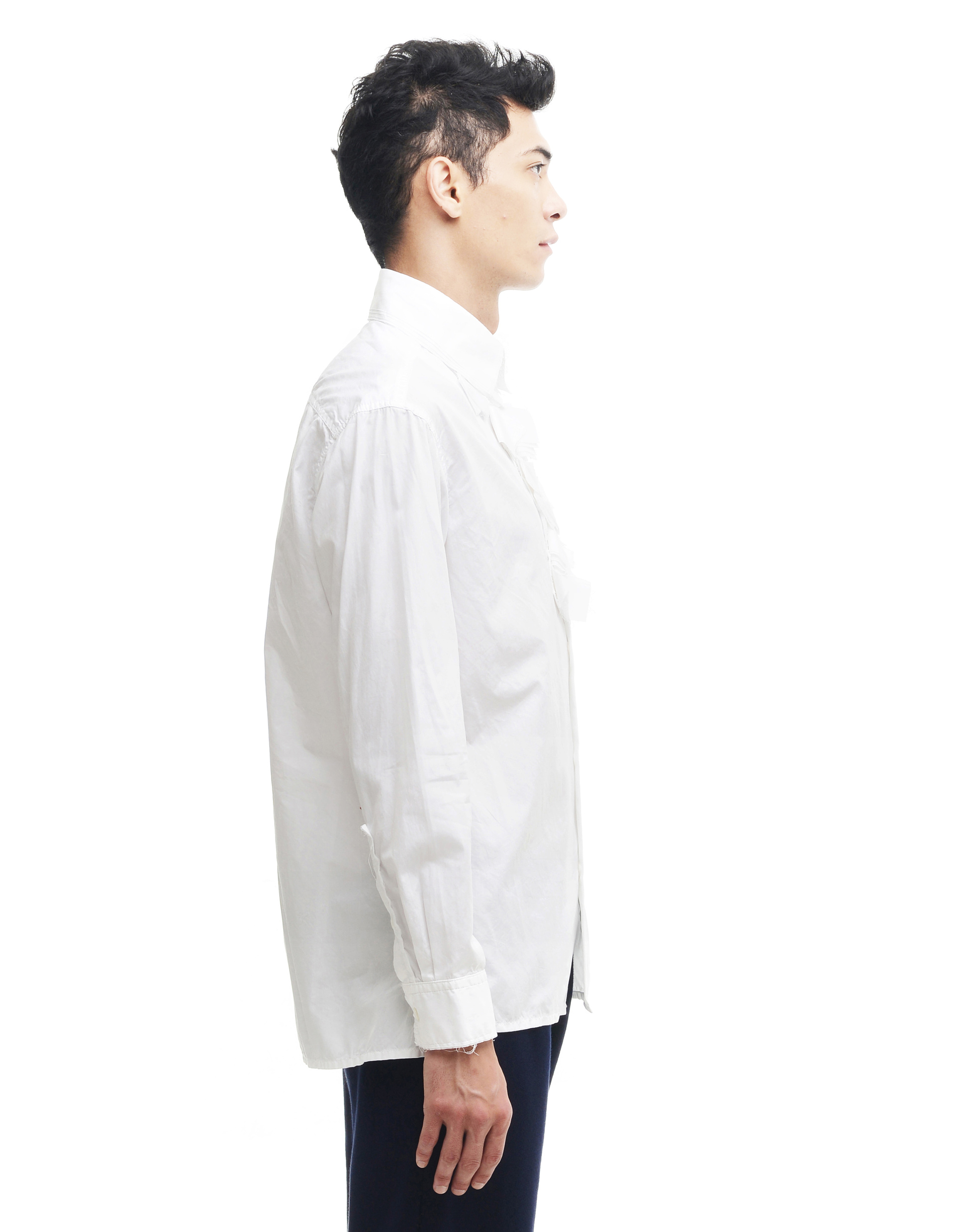 Yohji Yamamoto Хлопковая рубашка